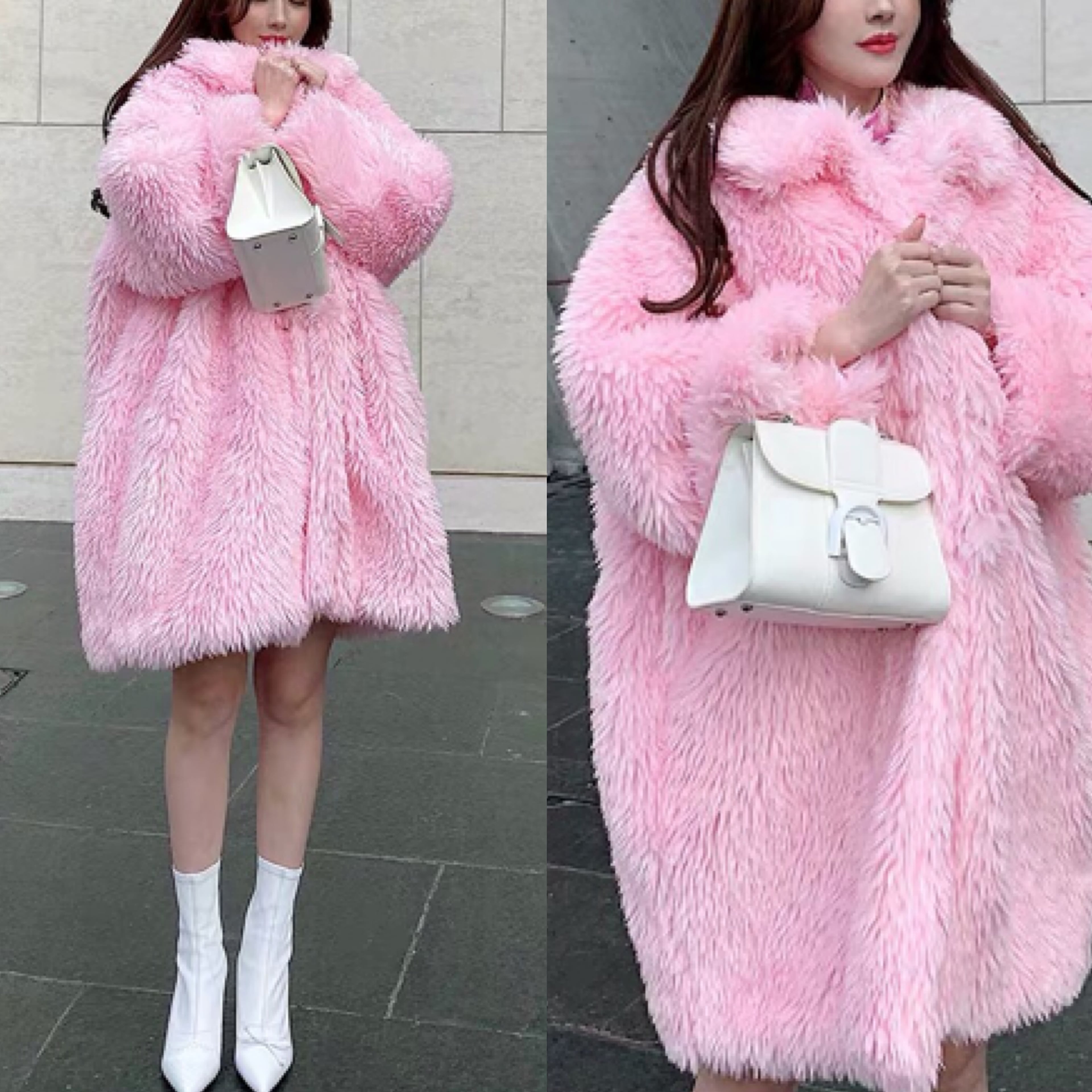 ミーロワール3点セット ピンク コート アウター ミーロワール3点セット