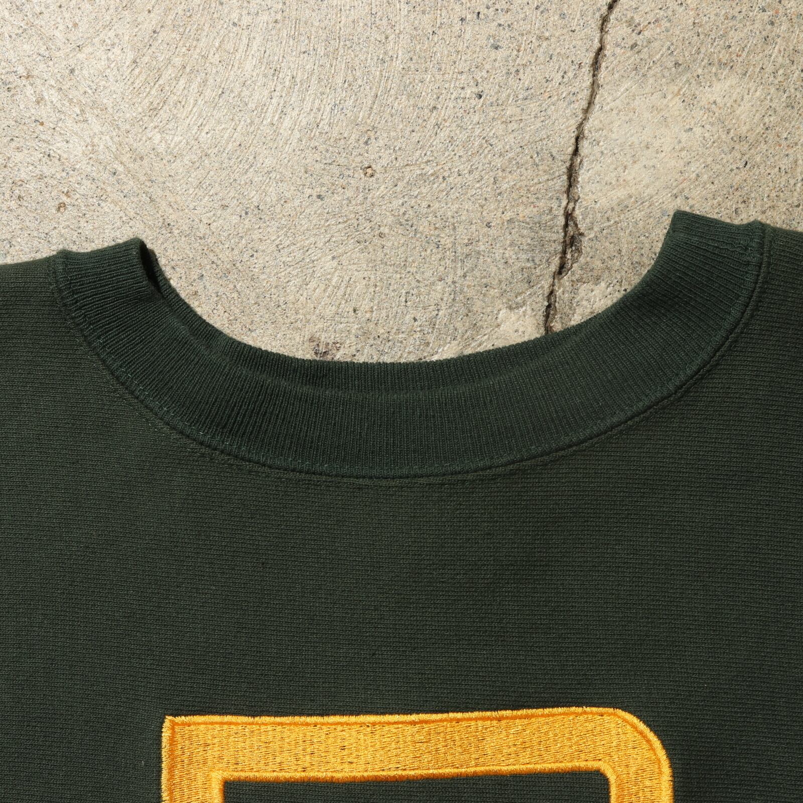 極美品 XL 90s 米国製 リバースウィーブ スウェット チャンピオン 緑