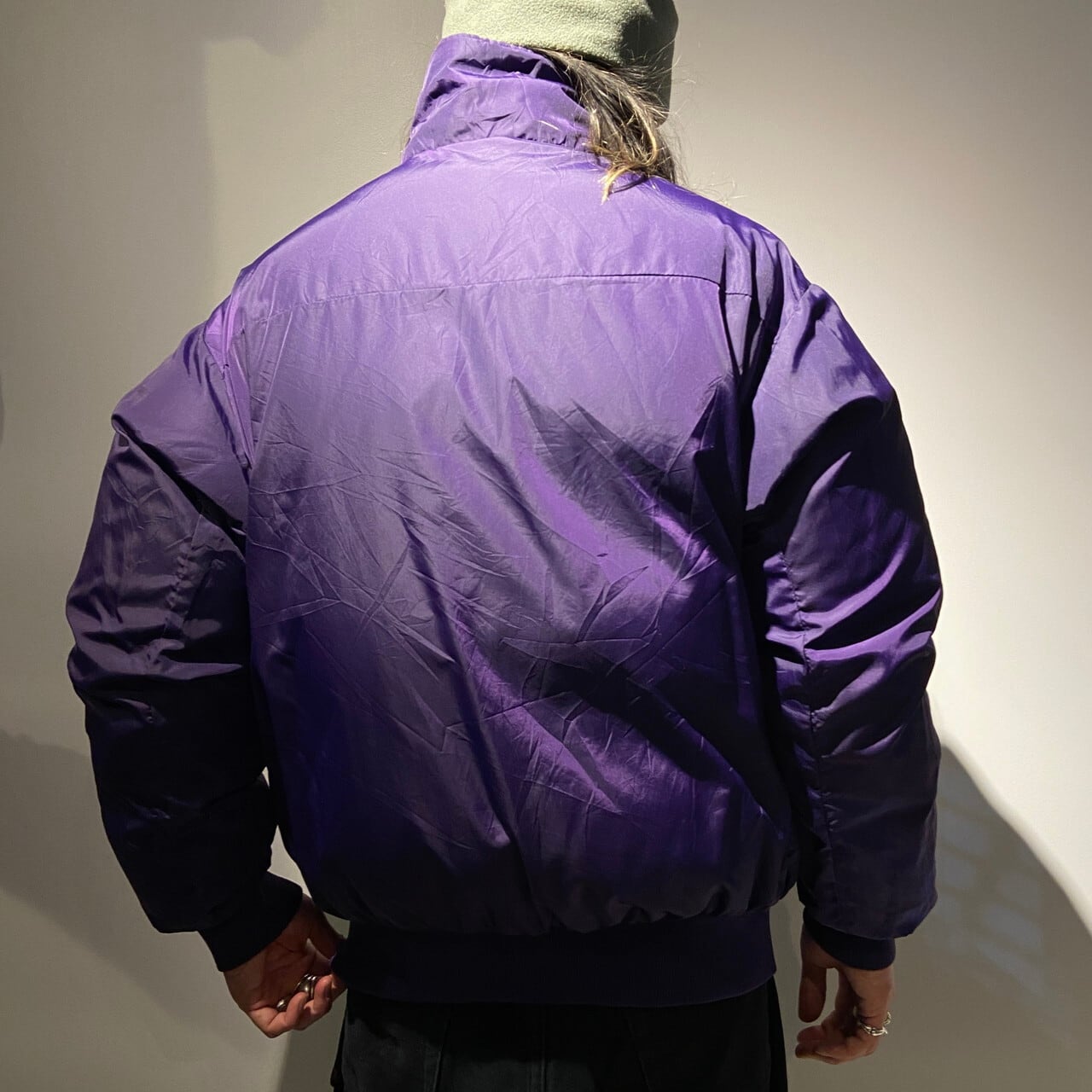 90年代 Columbia コロンビア リバーシブル ダウンジャケット メンズL