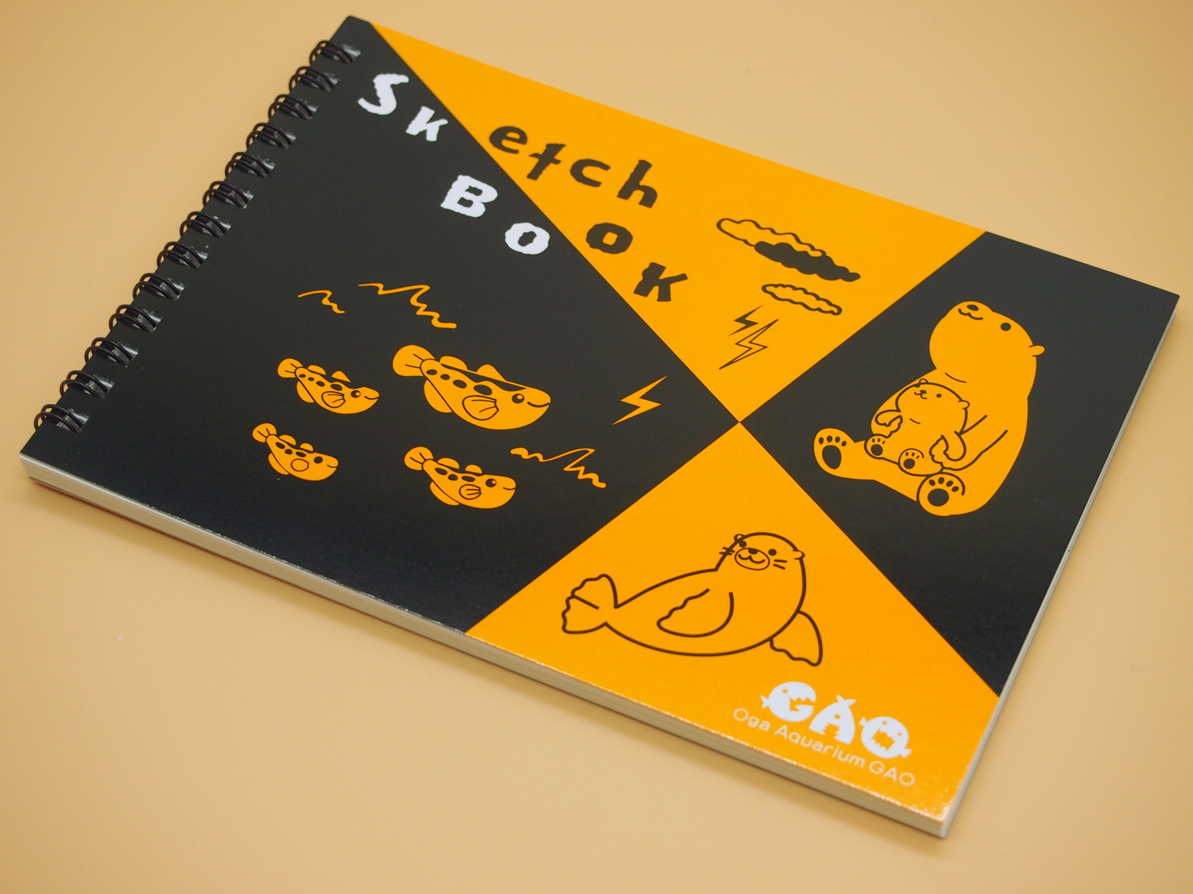 オリジナルスケッチブック | 男鹿水族館GAO Online Shop