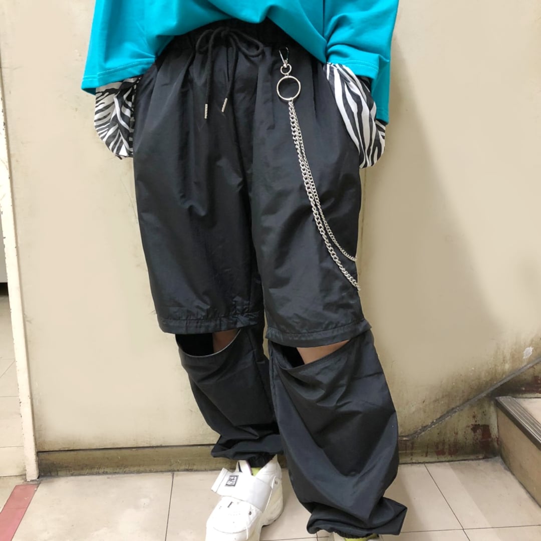 50%OFF】ナイロンニーZIPパンツ | VOLCAN&APHRODITE