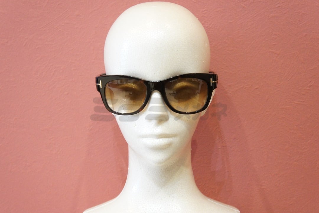 TOM FORD サングラス TF58-F 52F Cary ウェリントン フレーム メンズ