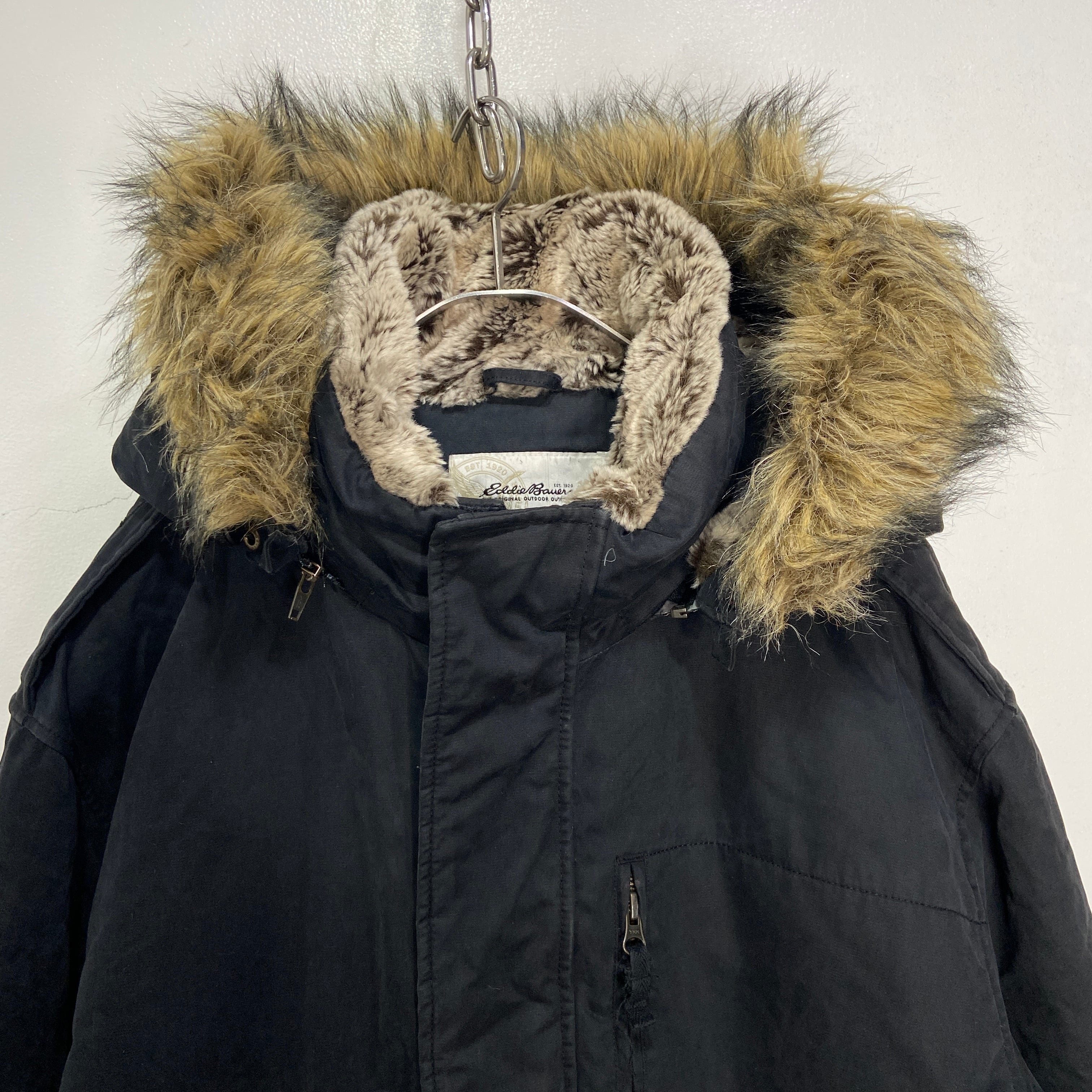 EddieBauer プレミアムクオリティグースダウンジャケット 650フィル