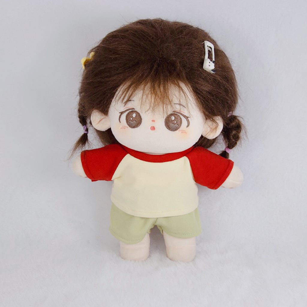 10cm15cmぬいぐるみ用 ぬい服 着せ替え服 コスチューム Tシャツ 14色