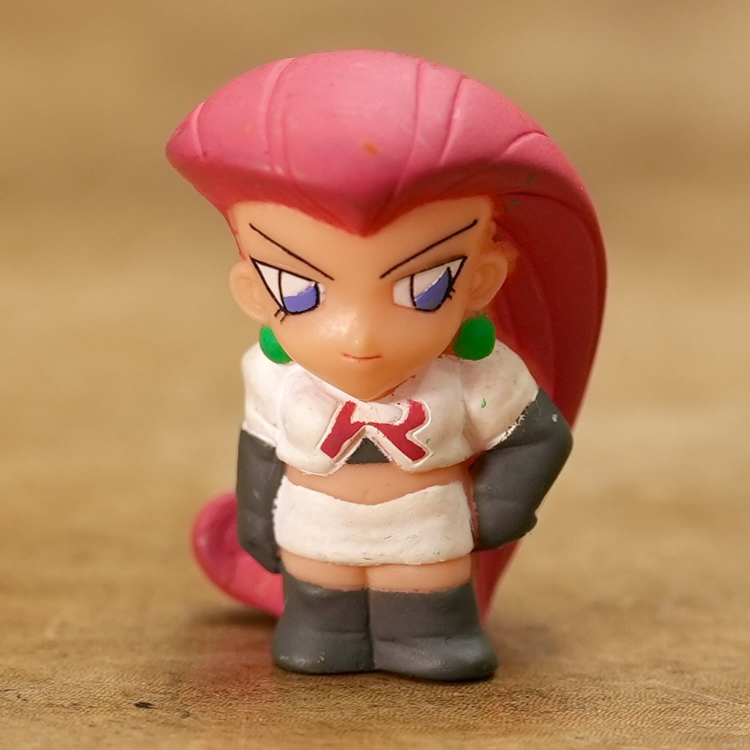 4348BP1 ムサシ ロケット団 ポケモンキッズ 指人形 平成レトロ 1998