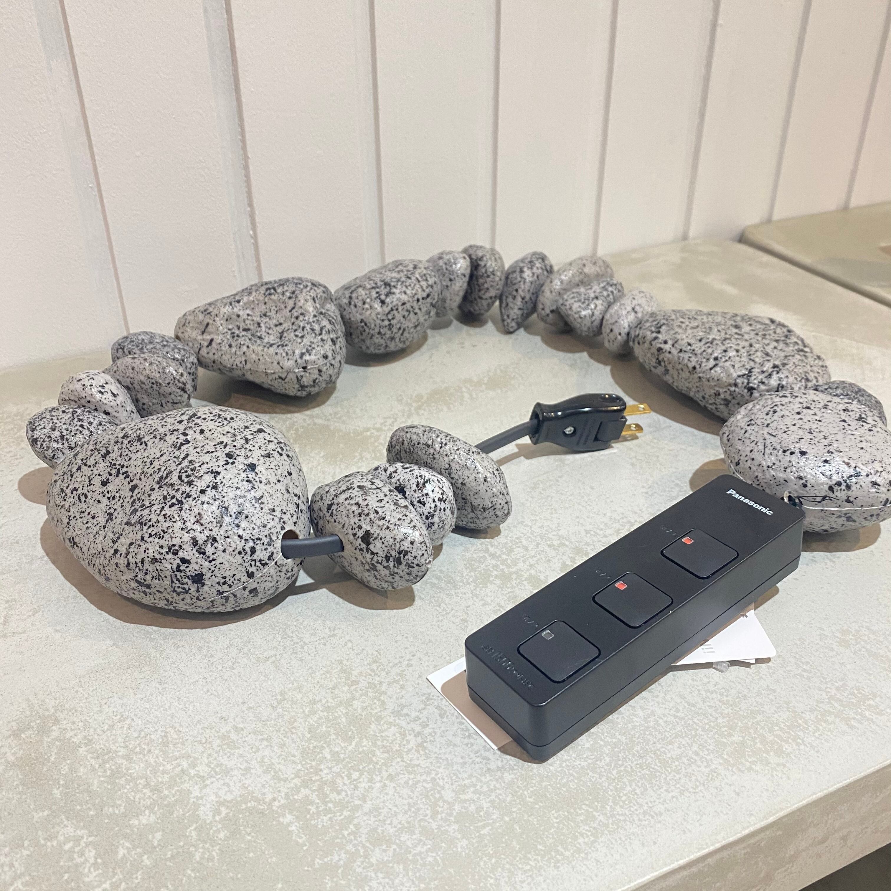 BLESS) CABLE JEWELRY MULTIPLUG 1.1M ARTIFICAL STONES | apt335nyc