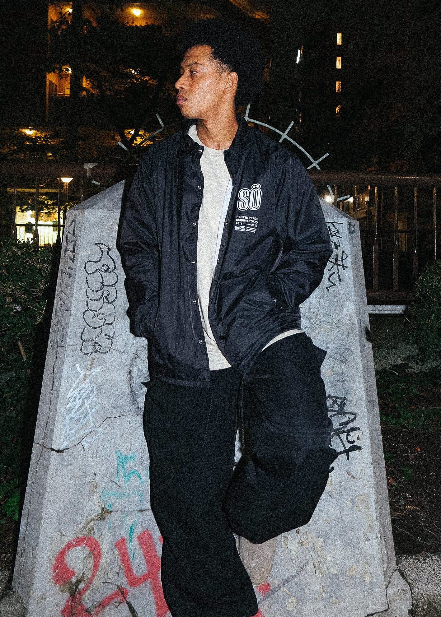 SAVE THE CULTURE (ARCH) Coach JKT【ナイロンコーチジャケット