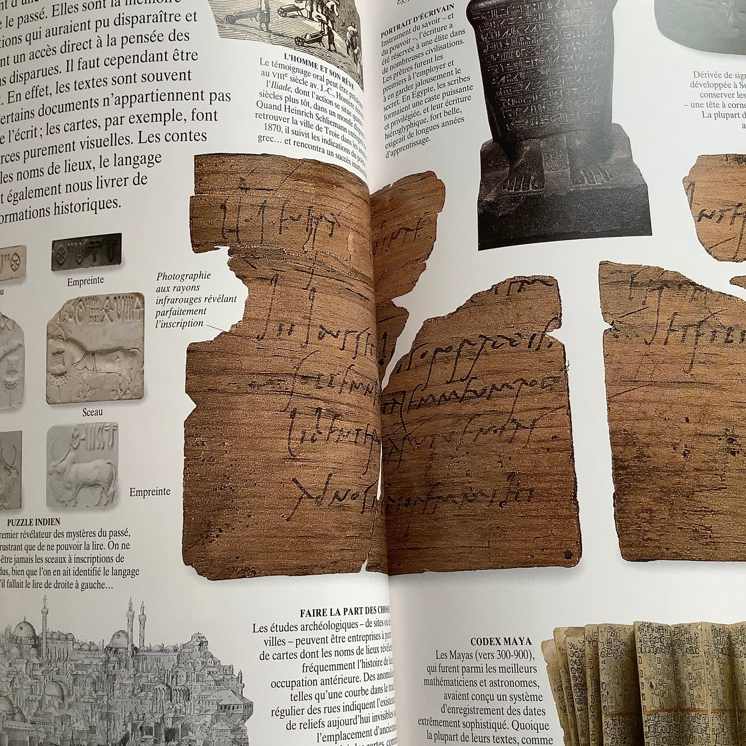 ヴィンテージ図鑑 trésors de l'archéologie フランス 自然科学本 考古