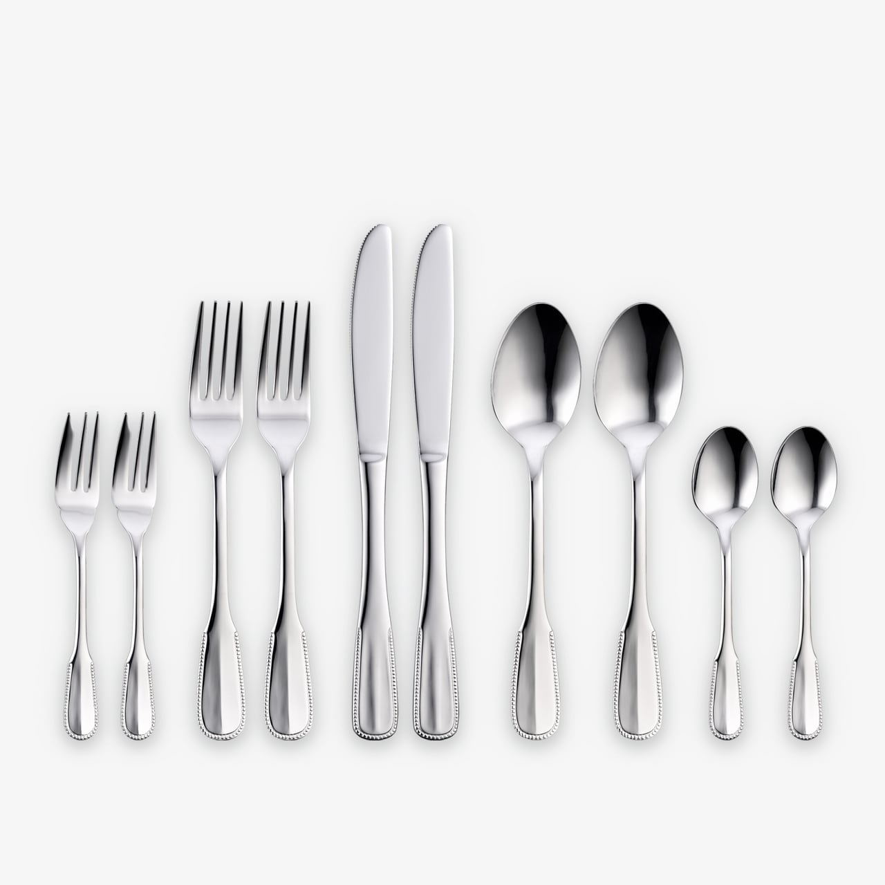 片力商事/水玉カトラリー/ディナーセット/ペア/ディナーナイフ