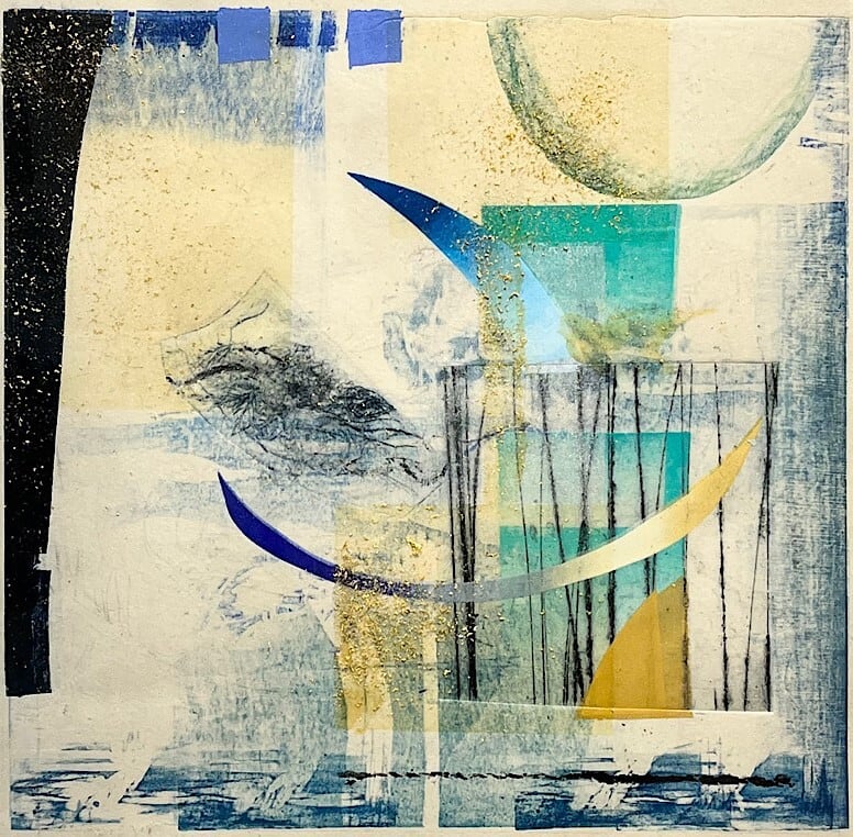 ウチダヨシエ作品 / 版画 ミクストメディア /「Space time」 | VIVANT