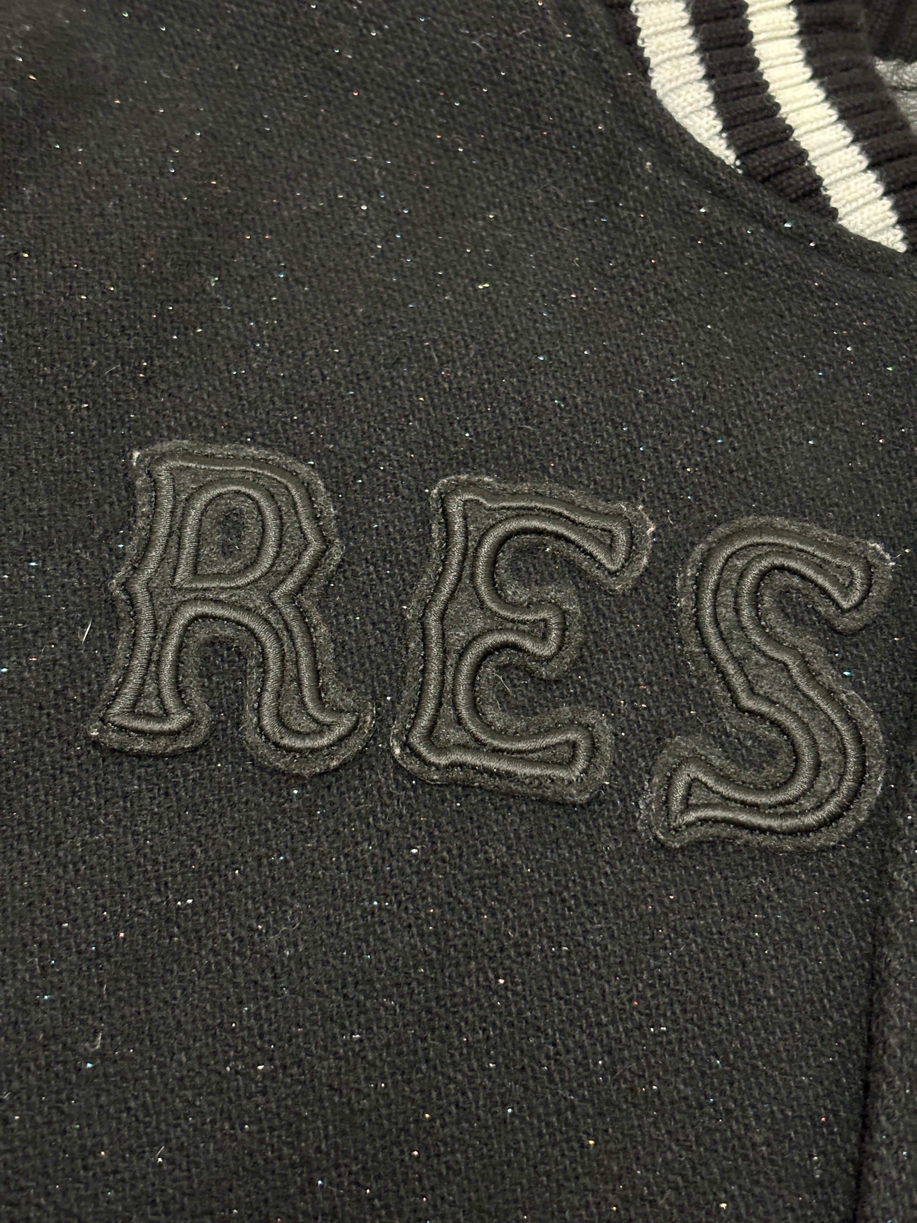 00s RESONATE GOODENOUGH/Logo patch Stadium Jacket/M/ロゴパッチ