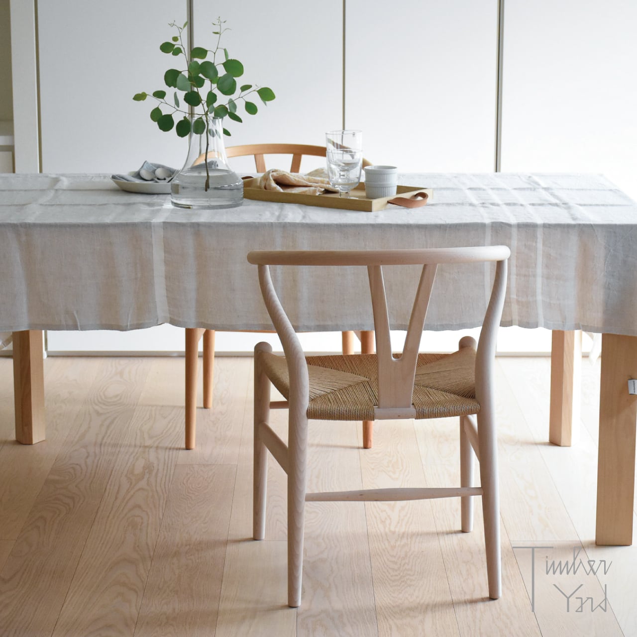 CH24（Yチェア）/ ビーチ材 ソープ仕上げ / SH43cm / CARL HANSEN