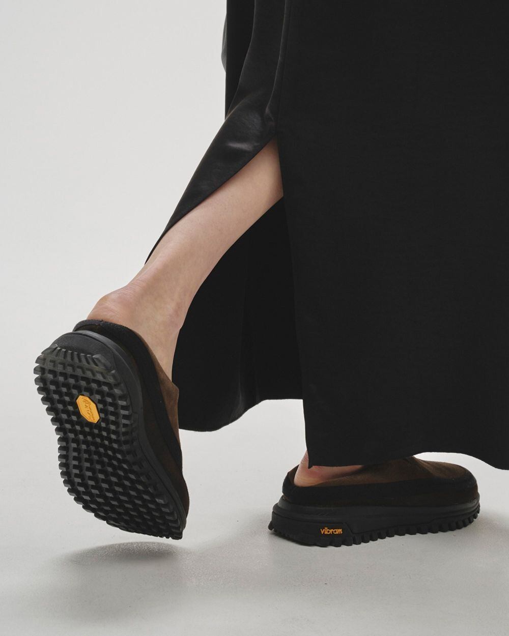 TODAYFUL(トゥデイフル) Vibramsole Leather Sabot | サウスオレンジ