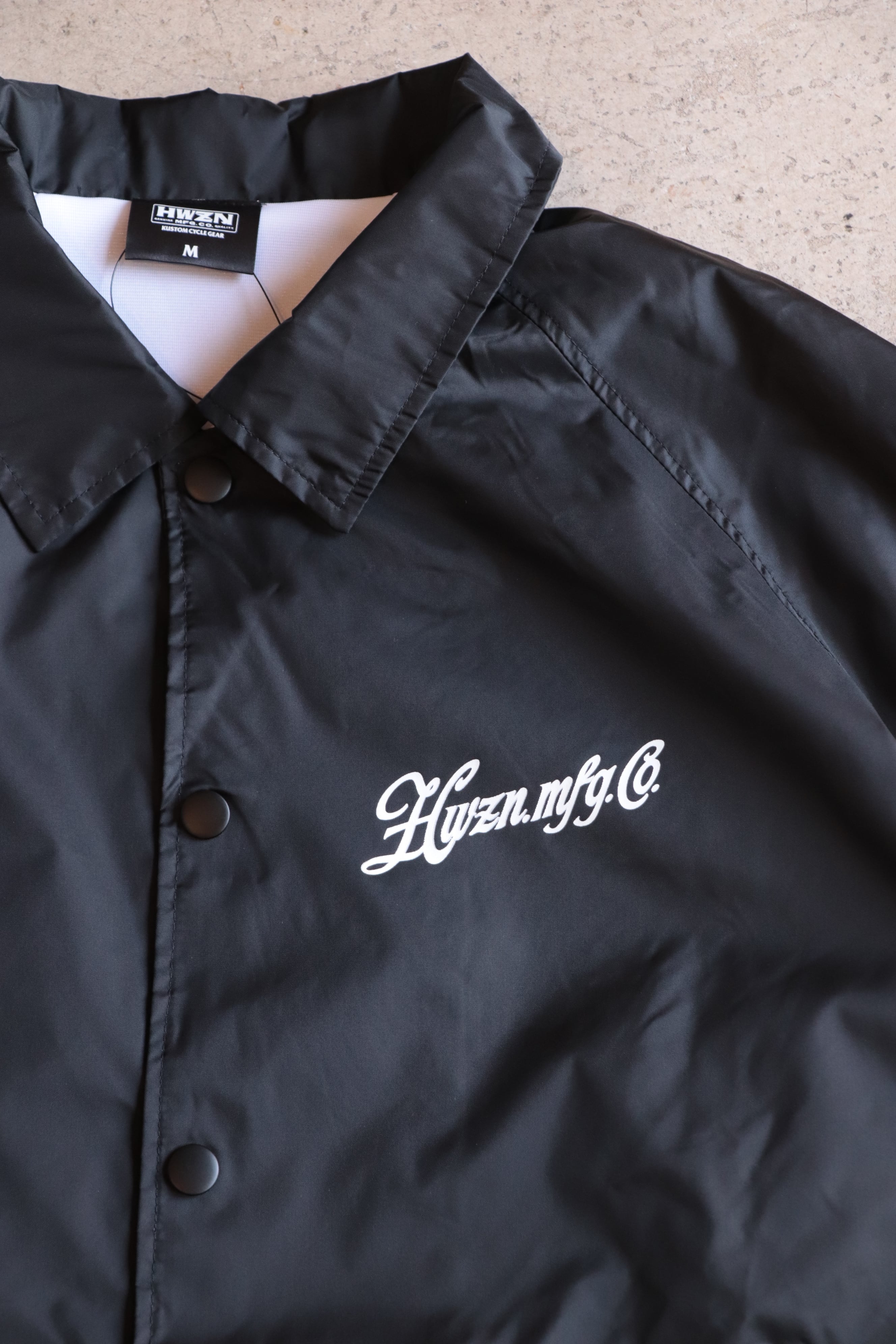 HWZN BROSS/ハウゼンブロス Emblem Logo Coach Jacket | MAMBO