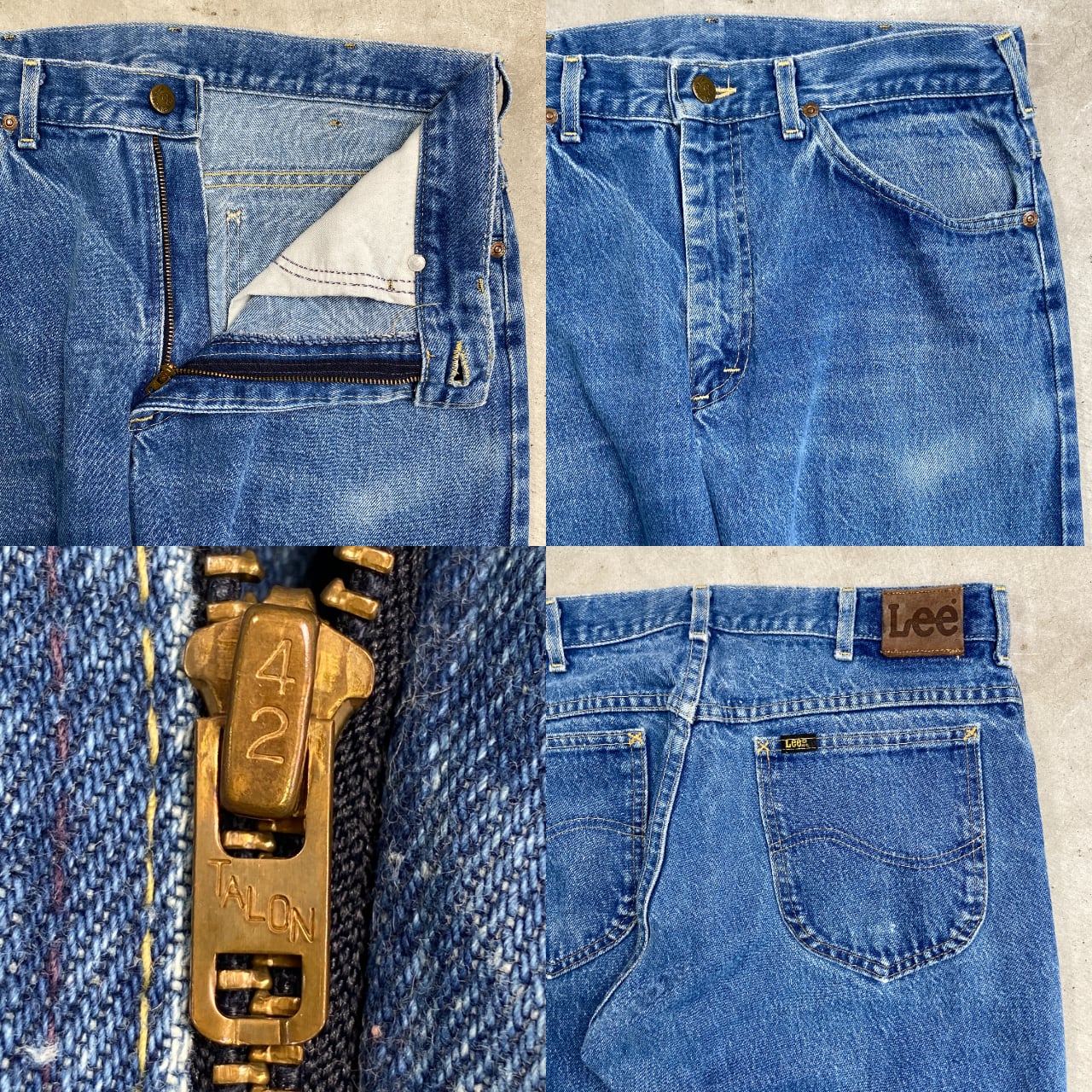 80年代~90年代 Lee RIDERS リーライダース デニムパンツ 42TALON