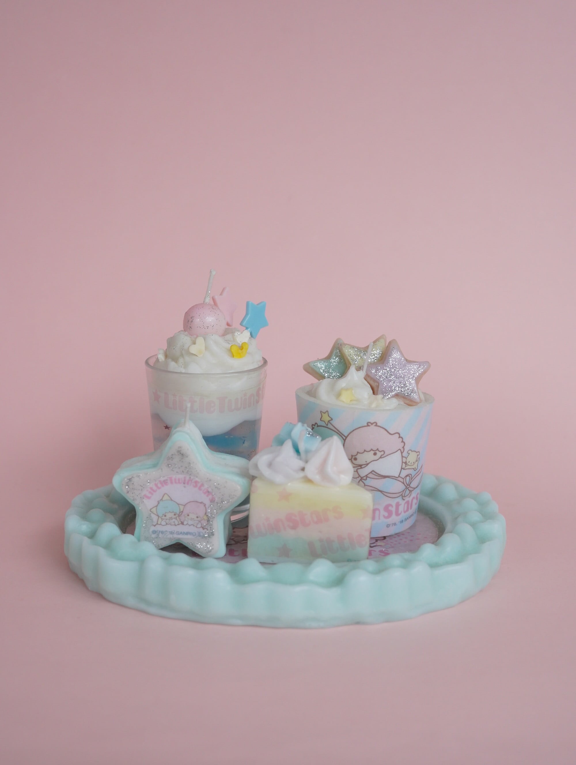 Sanrio Characters】Little Twin Stars Mini Candle Set | OLOR JAPAN