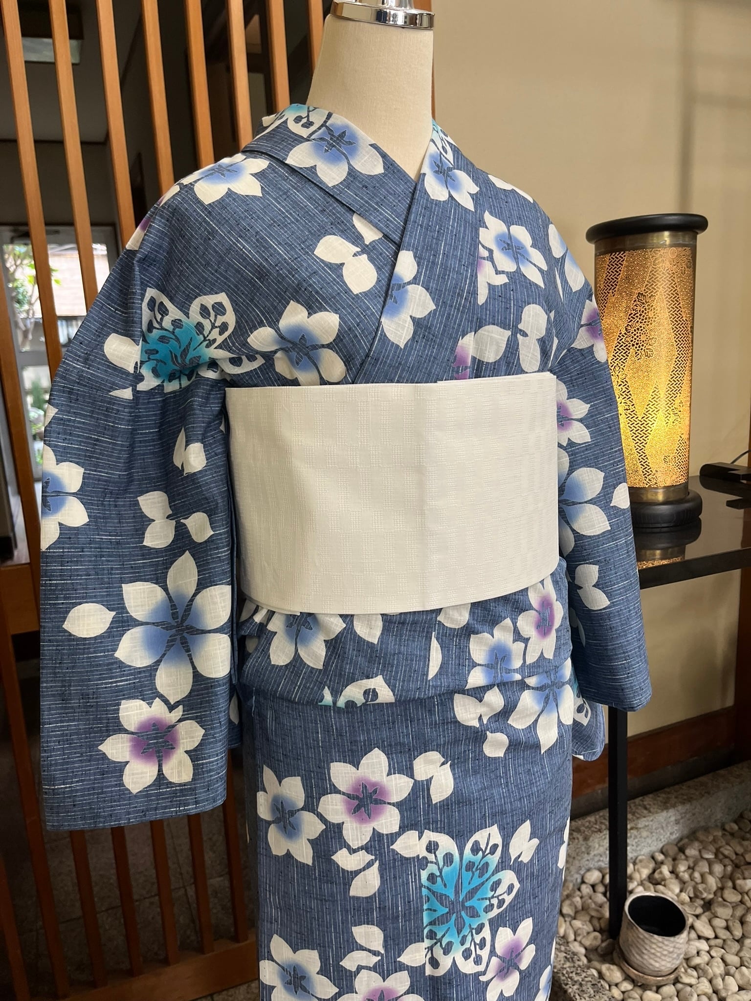 竺仙浴衣 仕立上がり 綿紬 | oriya