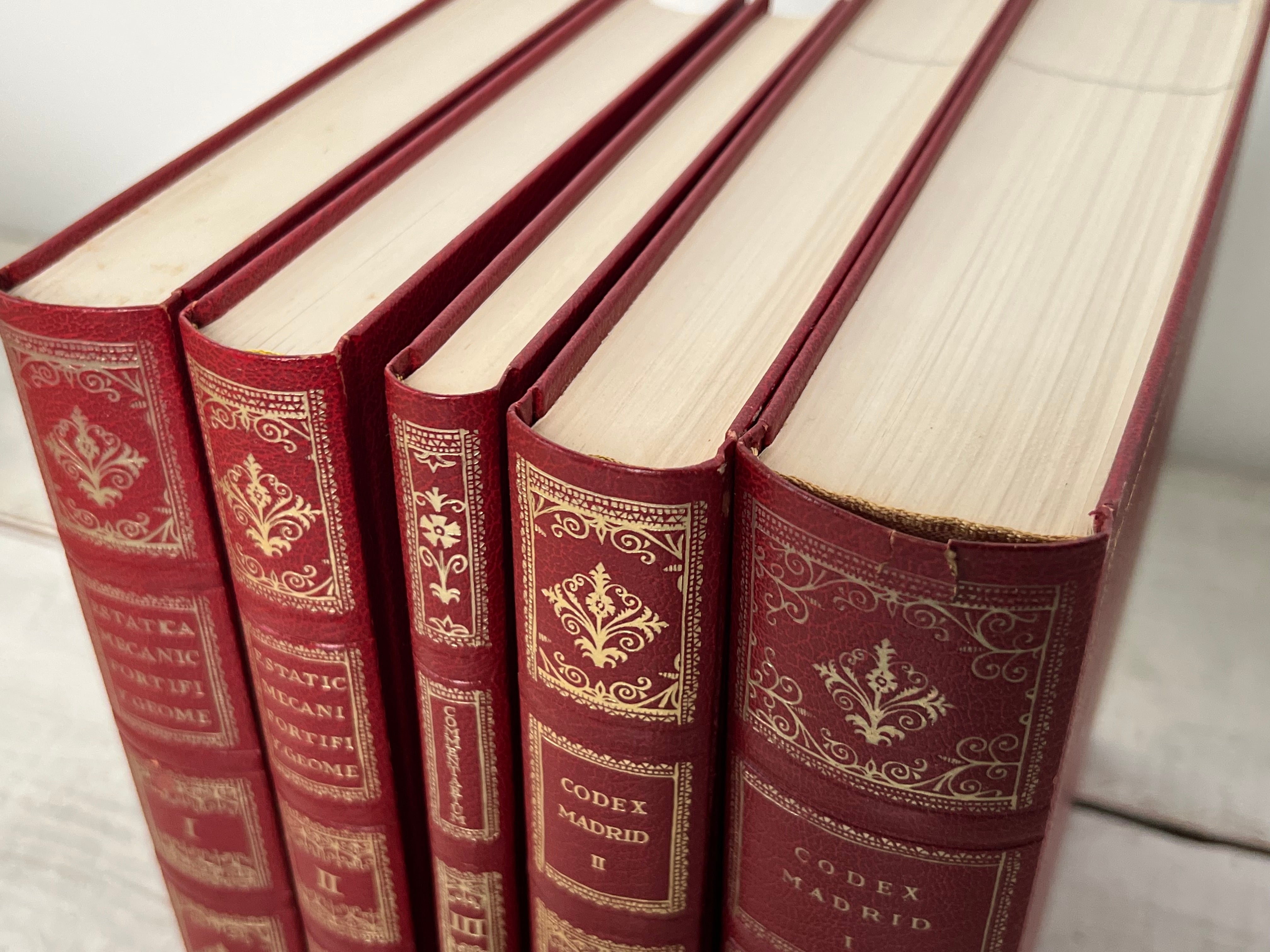 1975復刻】レオナルド・ダ・ヴィンチ 「マドリッド手稿」5巻セット 総