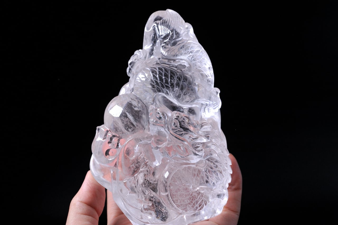 水晶 龍彫刻 943g | rfrees ～place of healing～