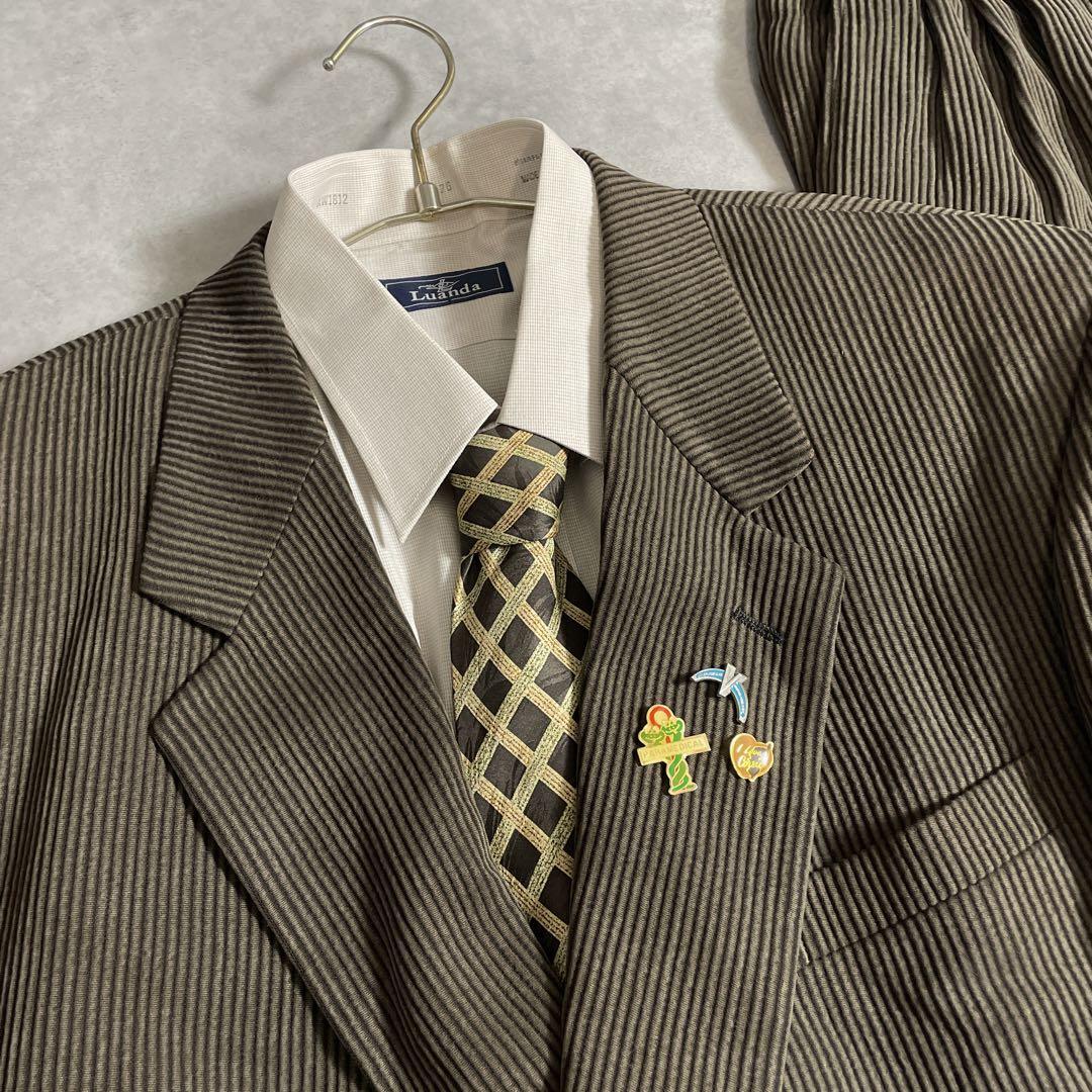 90s ヴィンテージ スーツ ダブルセットアップ ピンズvol.72