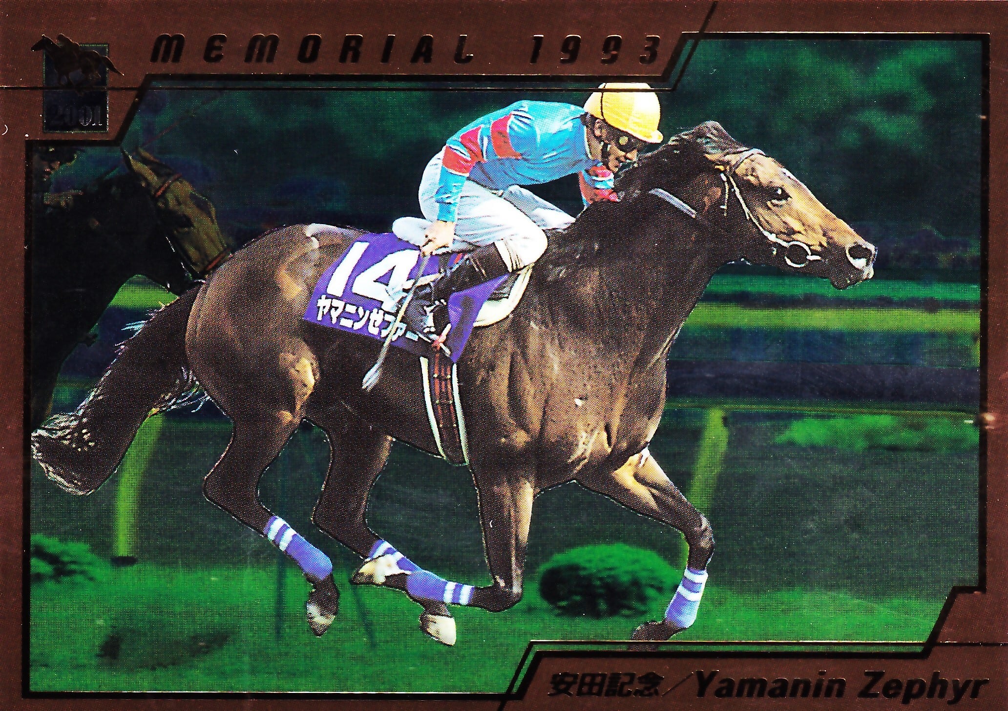 ヤマニンゼファー：第43回 安田記念「サラブレッドカード 01年上半期