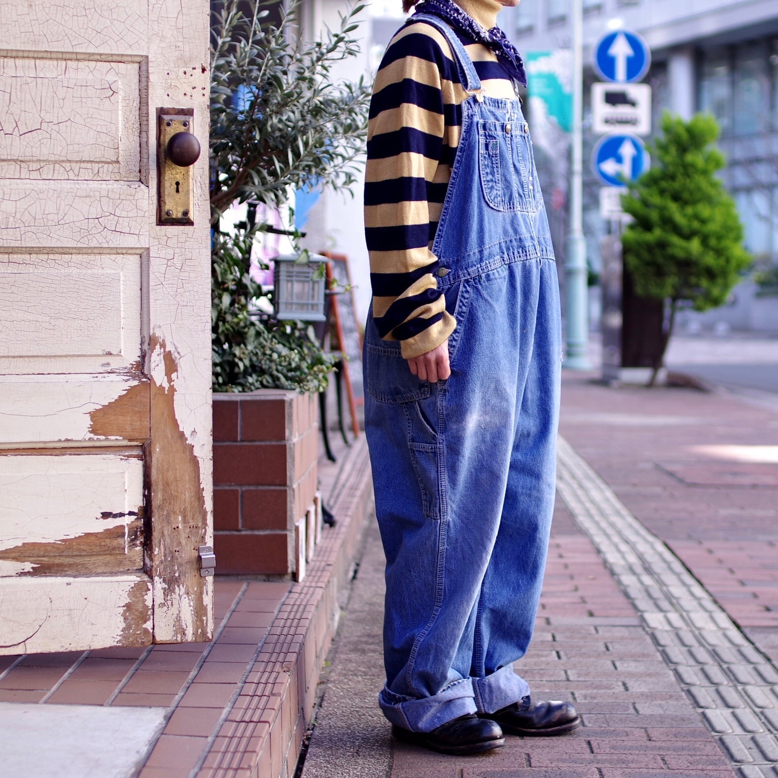 Lee リー オーバーオール 90s 日本製 28×33 アメカジ 古着 USA製 90