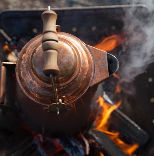 旧ロゴ】ファイヤーサイド グランマーコッパーケトル（大） | sotosotodays