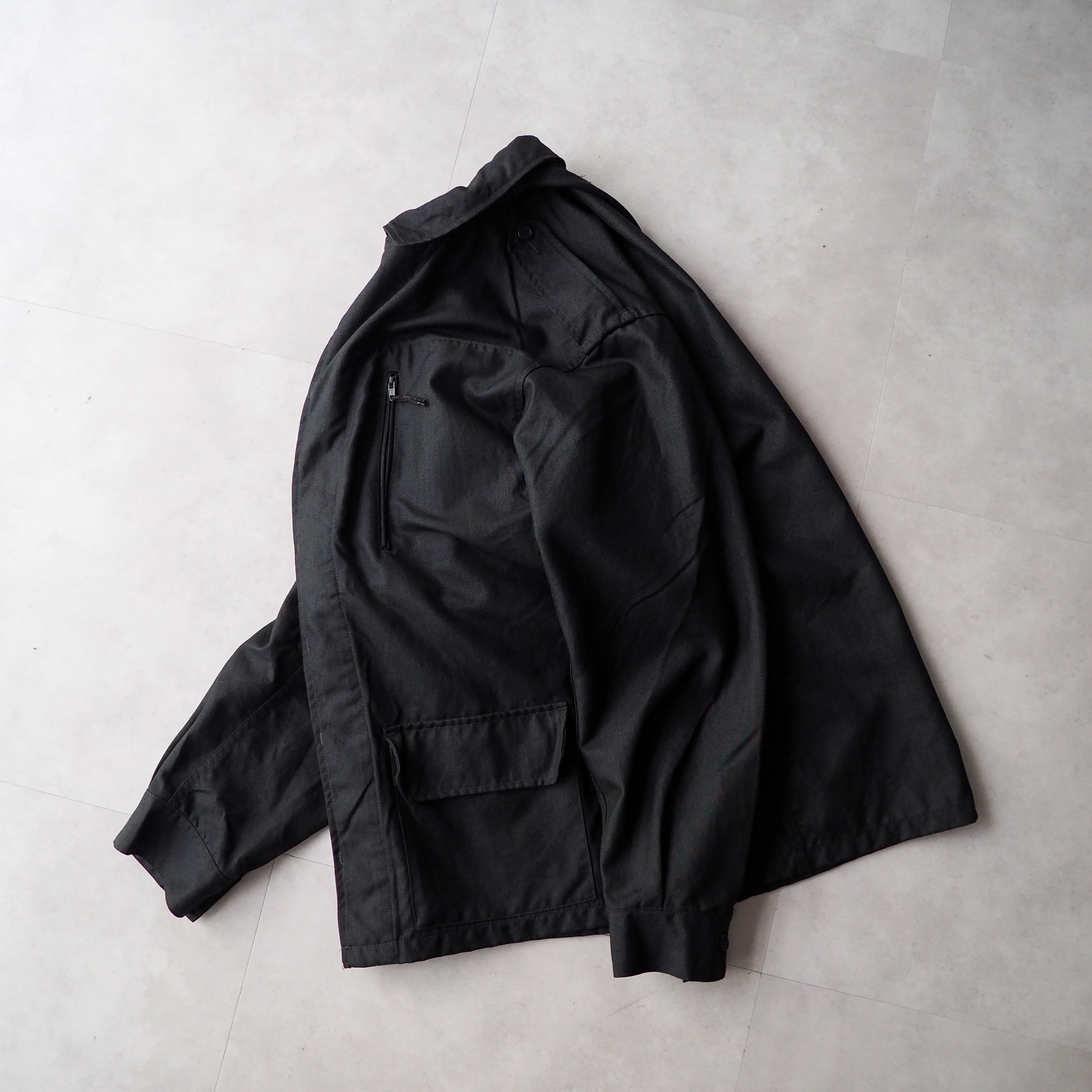 Early 90s “A.P.C.” F-2 sampling military jacket black 90年代