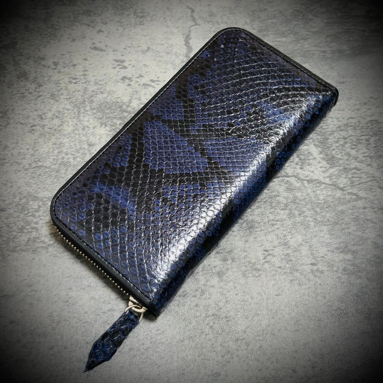 パイソン 長財布 カード15枚 大容量 蛇革 革財布 メンズ レディス