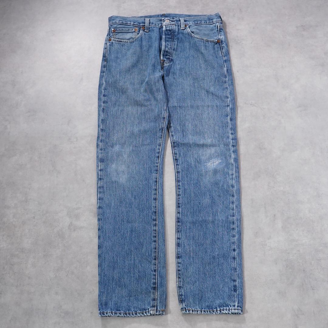 リーバイス501 Levis W34 青 ヒゲ ハチノス 古着 18148 | fuufu