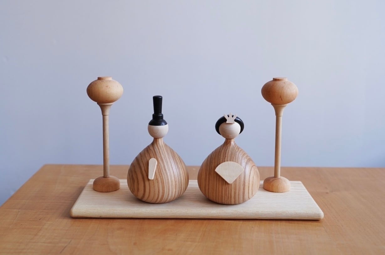 送料無料 2026年度分 即納 kaho decor( lemi toys)-wooden hina dolls