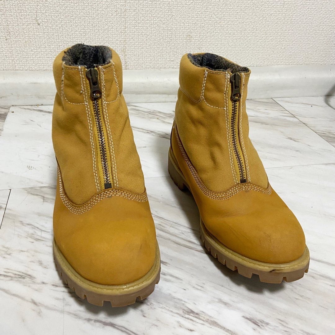 us9 00s timberland × woolrich zip up suede leather boots | protocol