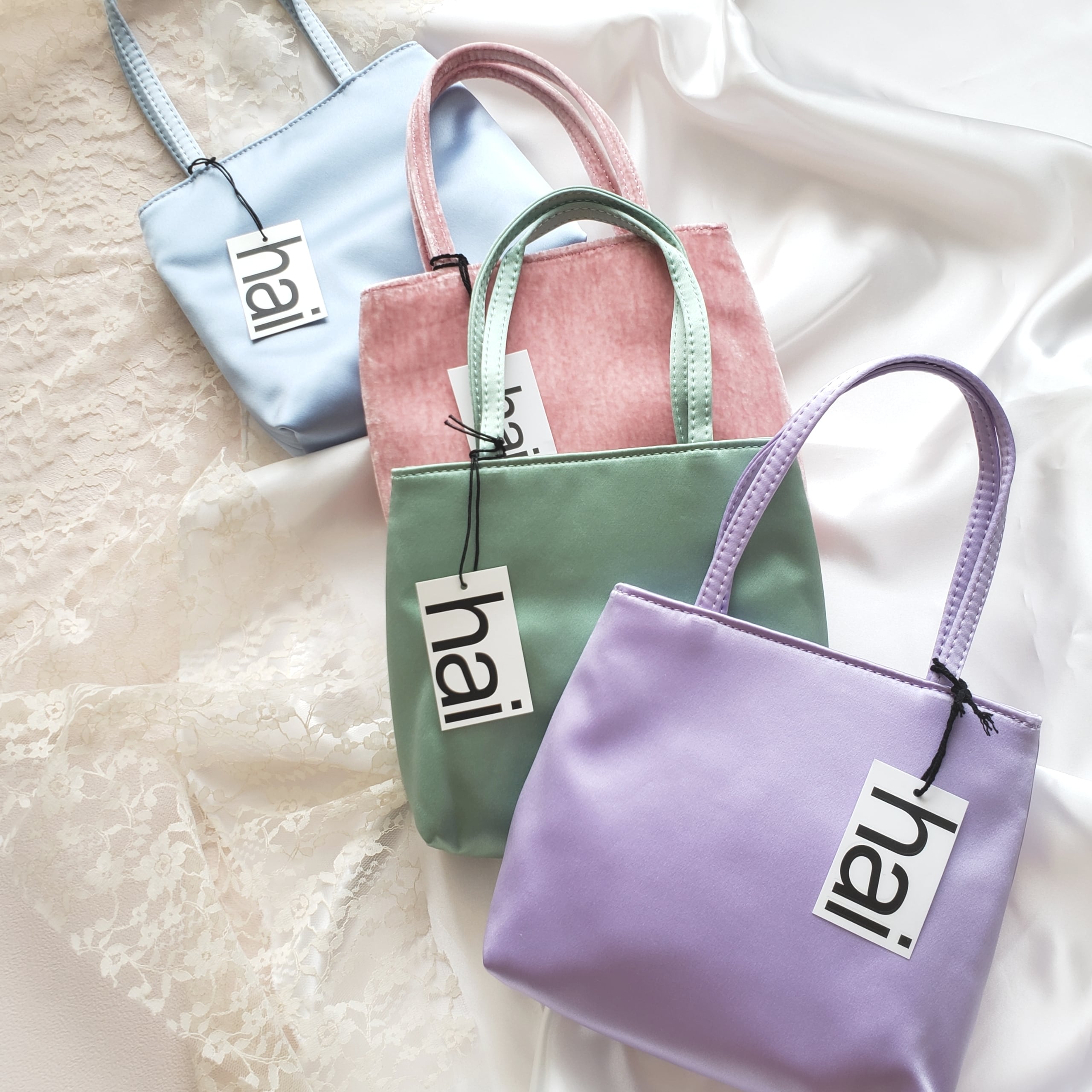 RESTOCK * 送料無料*【hai (ハイ)】Little Lilac Bag / Little Green