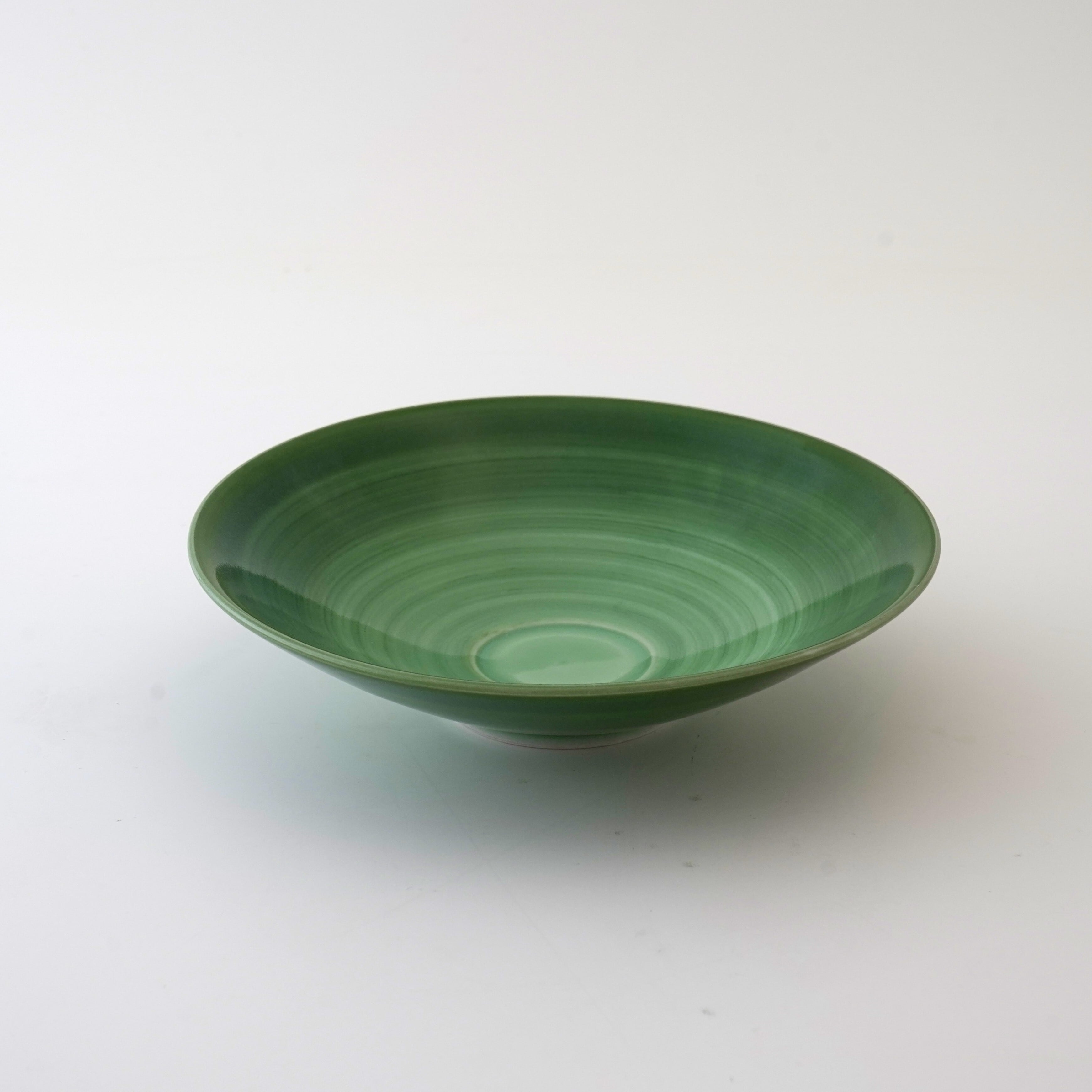 伊万里焼】翠 浅平鉢 | 和食器のすべて