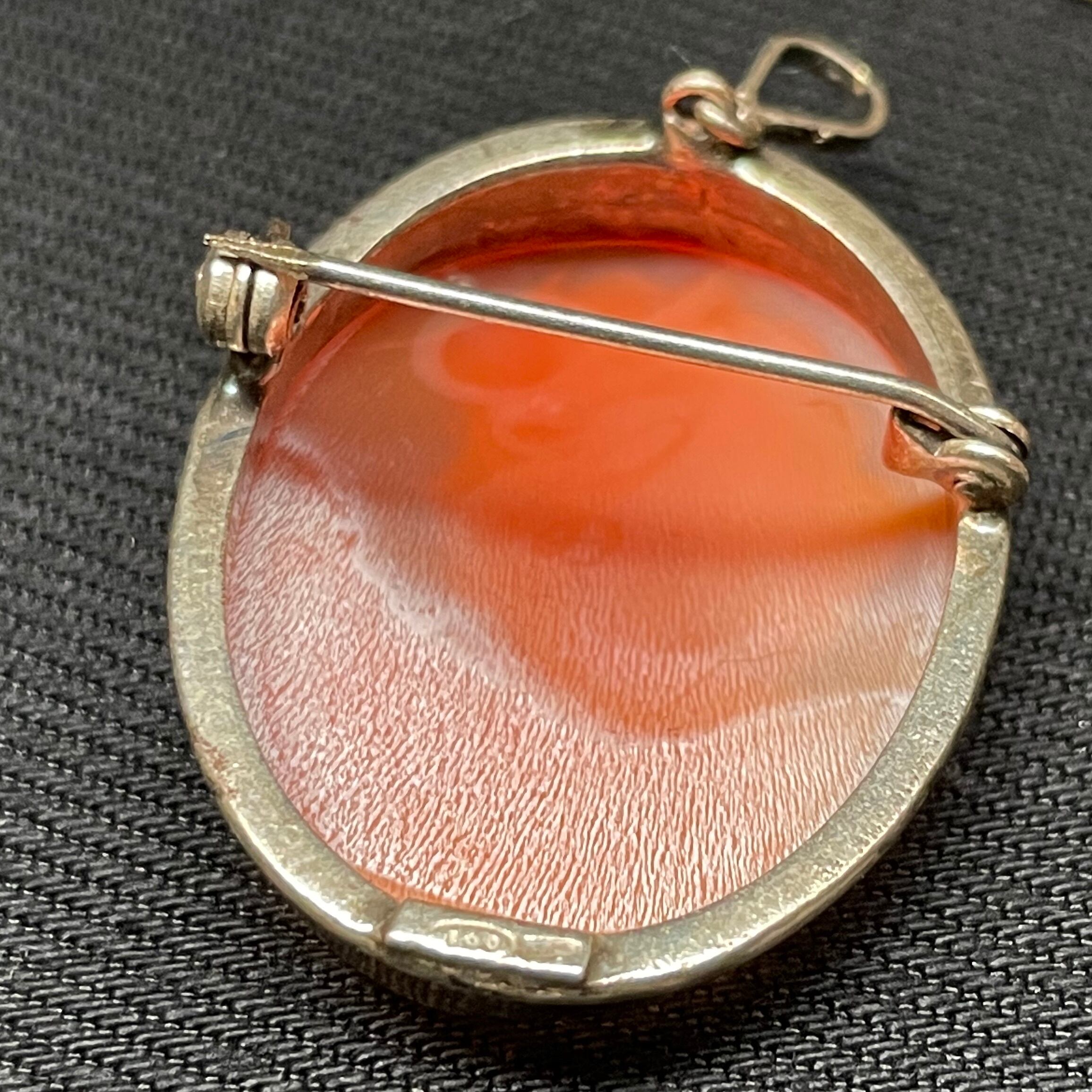 美品※ Donadio カメオブローチ k14 美品※ Donadio カメオブローチ k14