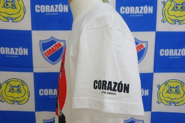 中邑真輔✖️CORAZON『STRONG STYLE HAS ARRIVED』Tシャツ(ホワイト