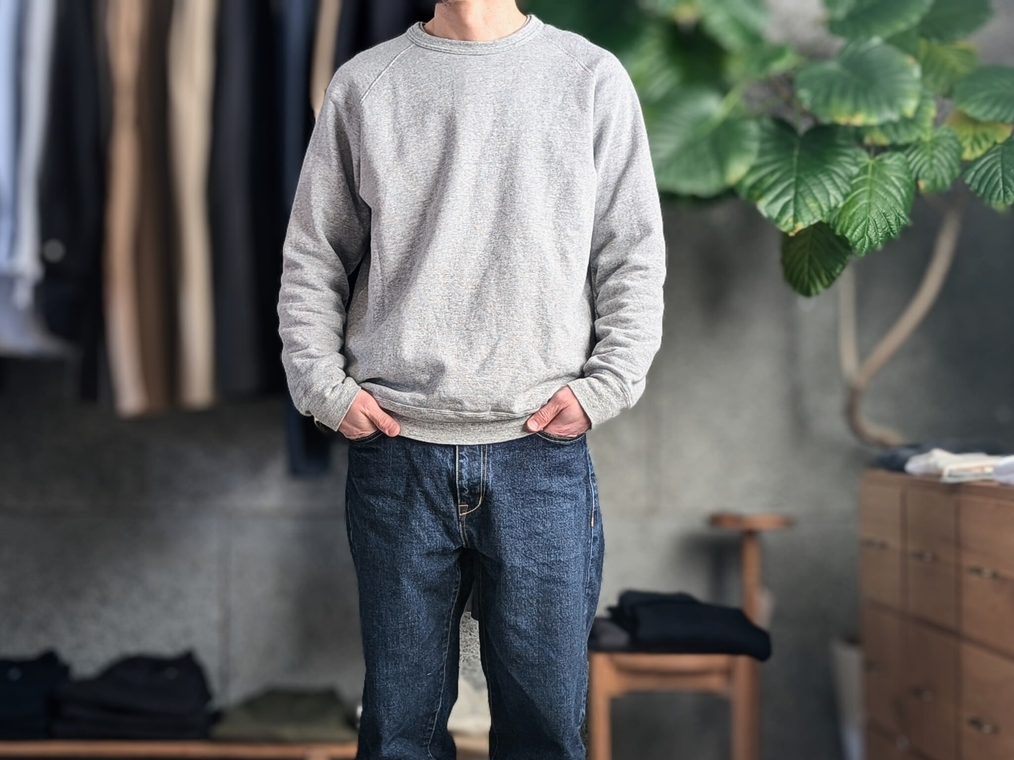 ラグラン クルースウェット・9オンスフレンチテリー（Unisex） | Good