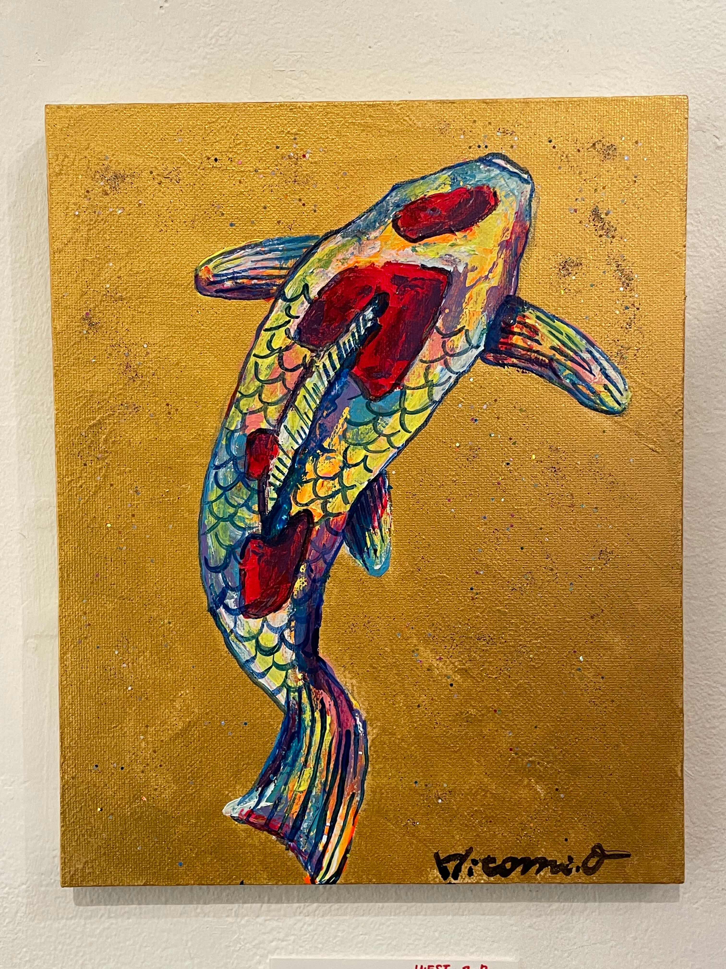 A-73/24】人物画 女性画 アクリル画 原画 絵画 現代アート キャンバス