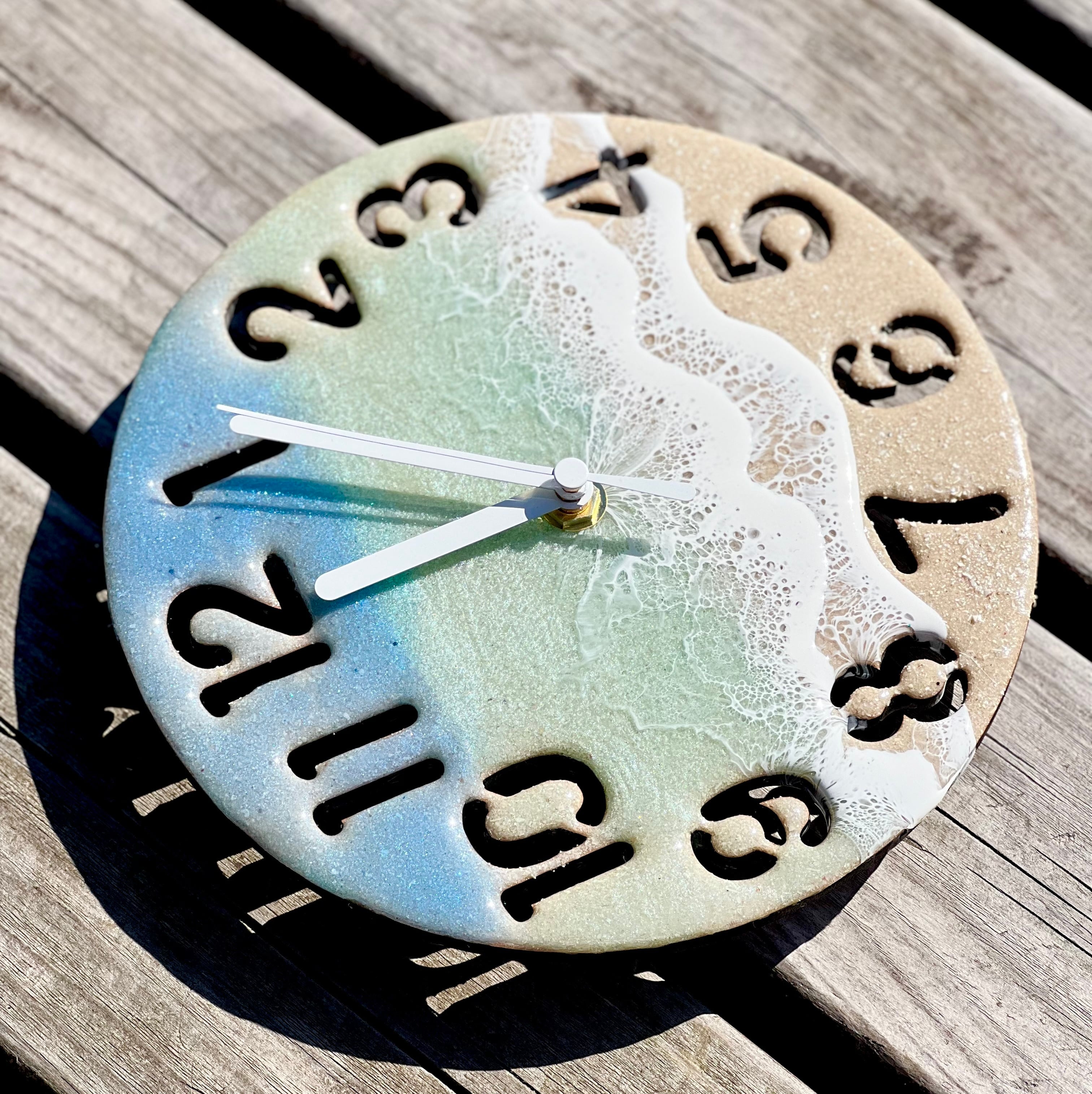 海レジンアート時計43 時間を海と〜海を感じるインテリア〜 | TSUYOSHI