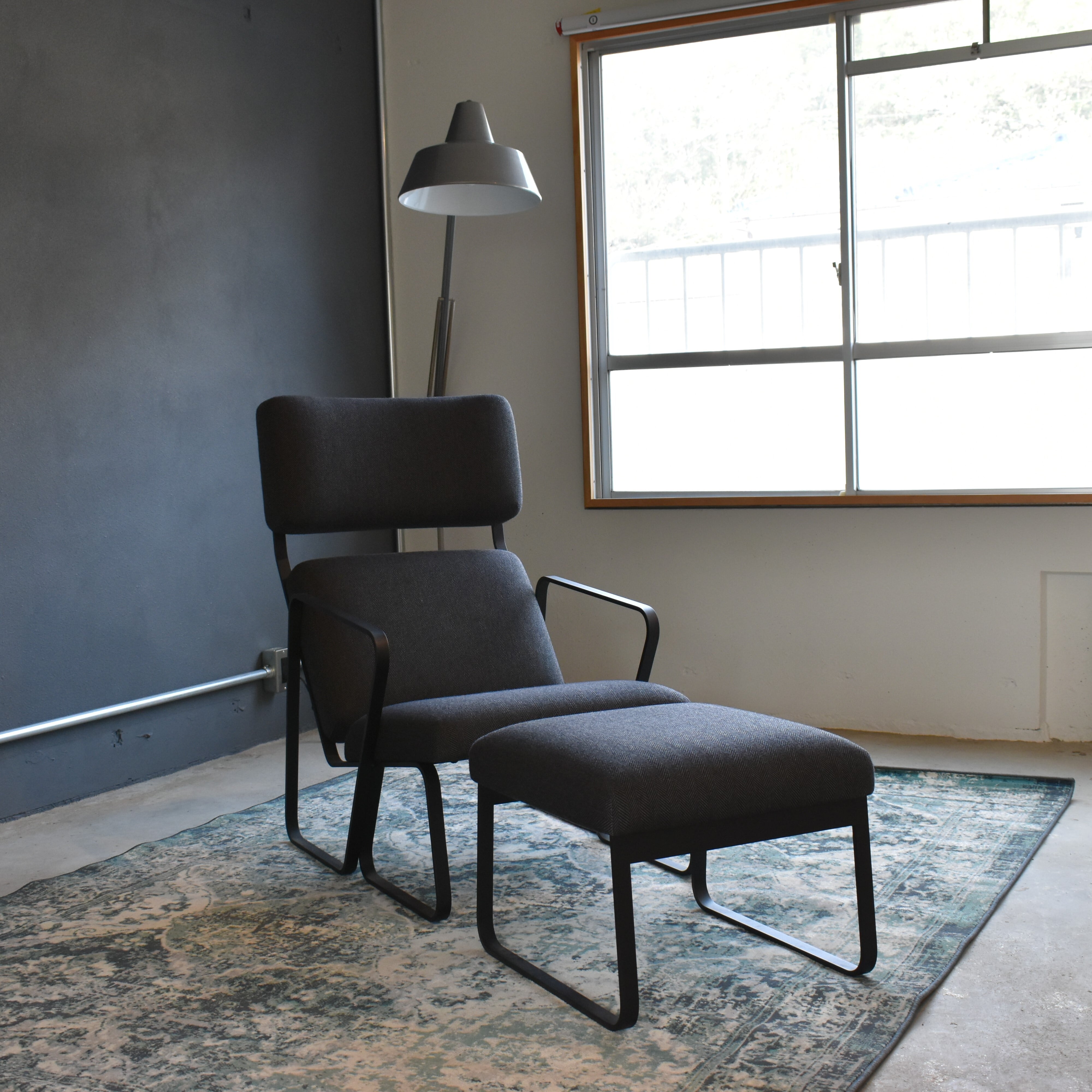 EFFETTO ラウンジチェア 【FCF1875 FB-A】 サンドブラック パーソナル