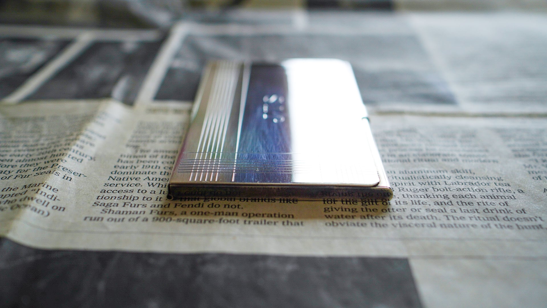 VINTAGE】TIFFANY&Co. ティファニー エンジンターン ビジネス カード