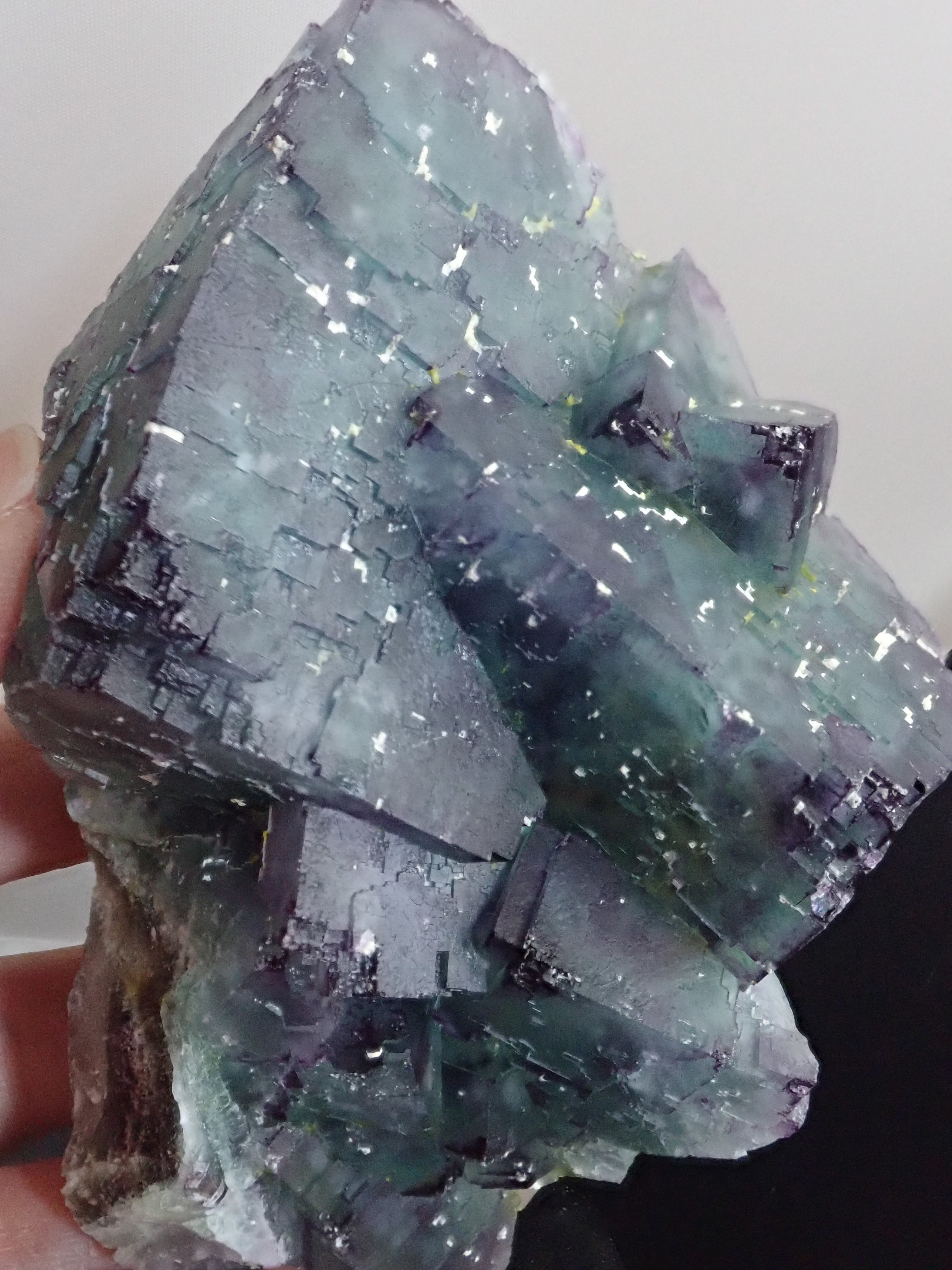 特大結晶】オコルス鉱山 フローライト 蛍石 原石 標本 | 石処たっちゃん