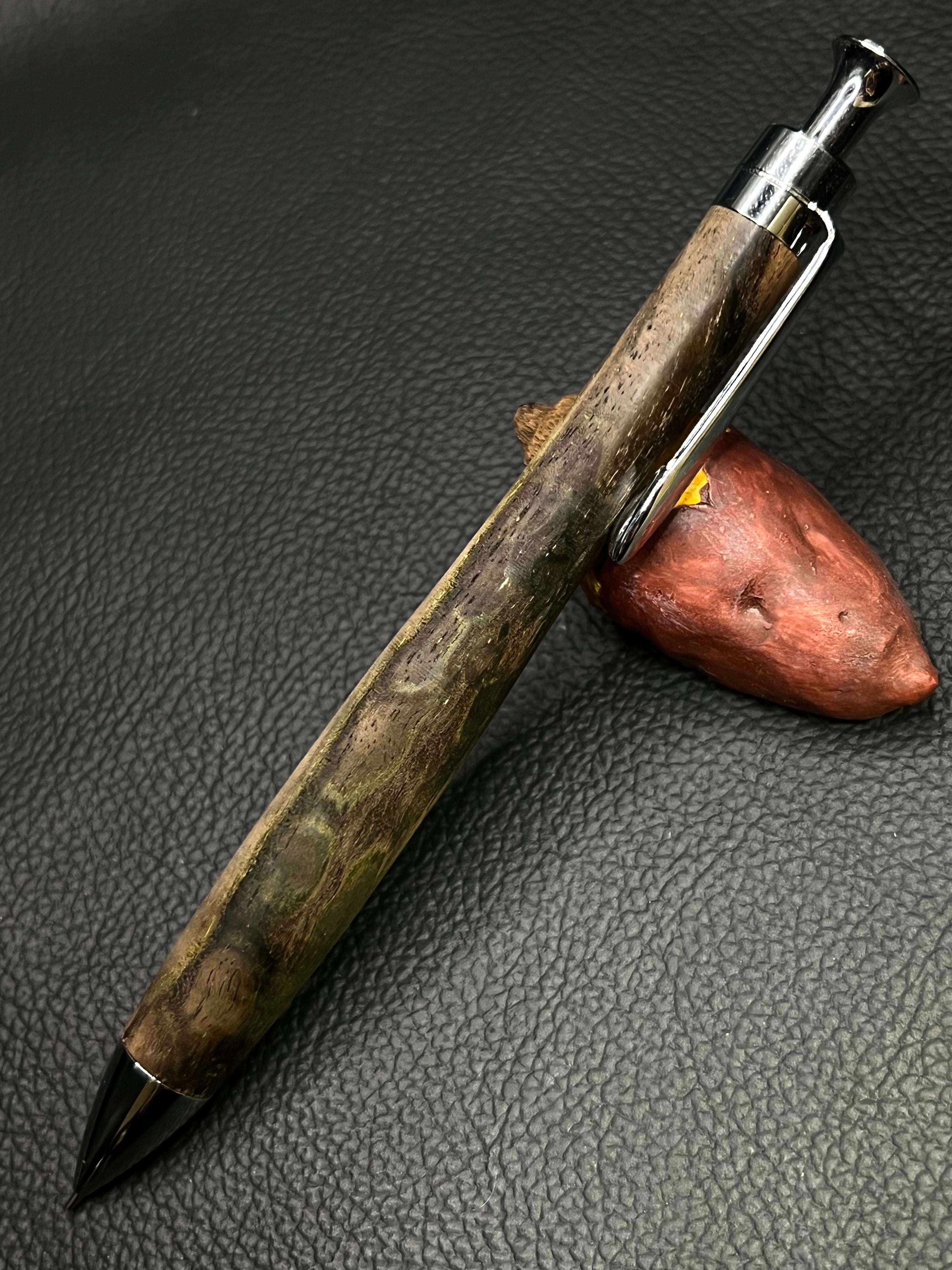 3 黒柿孔雀杢 縮み杢 | こぶた工房