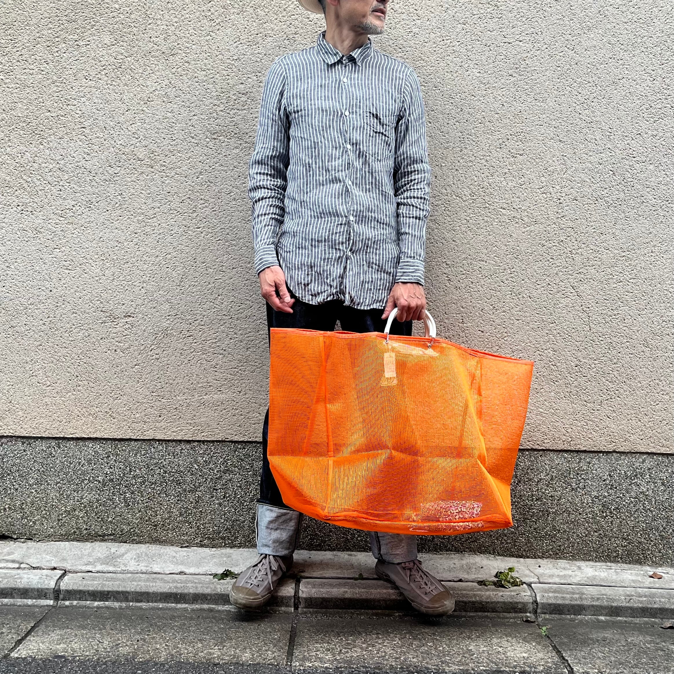 R&D.M.Co-/OLDMAN'S TAILOR オールドマンズテーラー MESH BASKET(LARGE