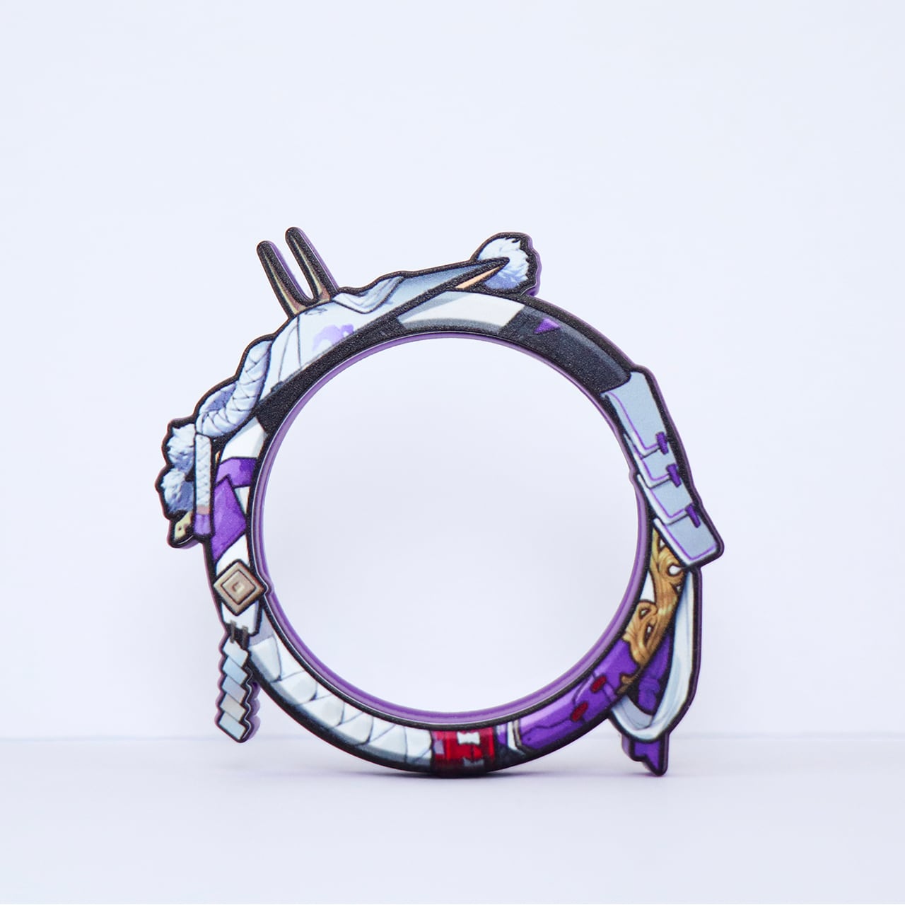 ストア限定】NIKKE 缶バッジラバーホルダー 紅蓮 | あるじゃんマーケット