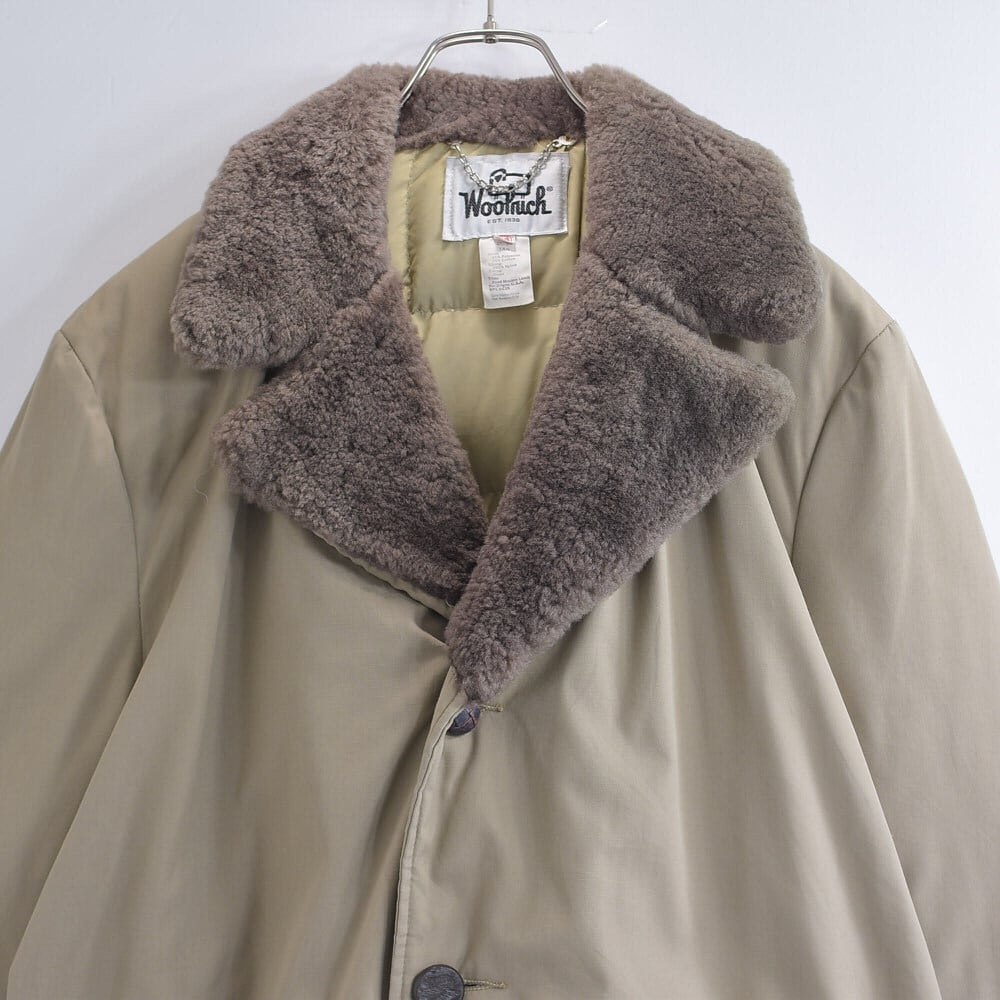 70s Woolrich ウールリッチ アメリカ製 ダウンライニング ギャング