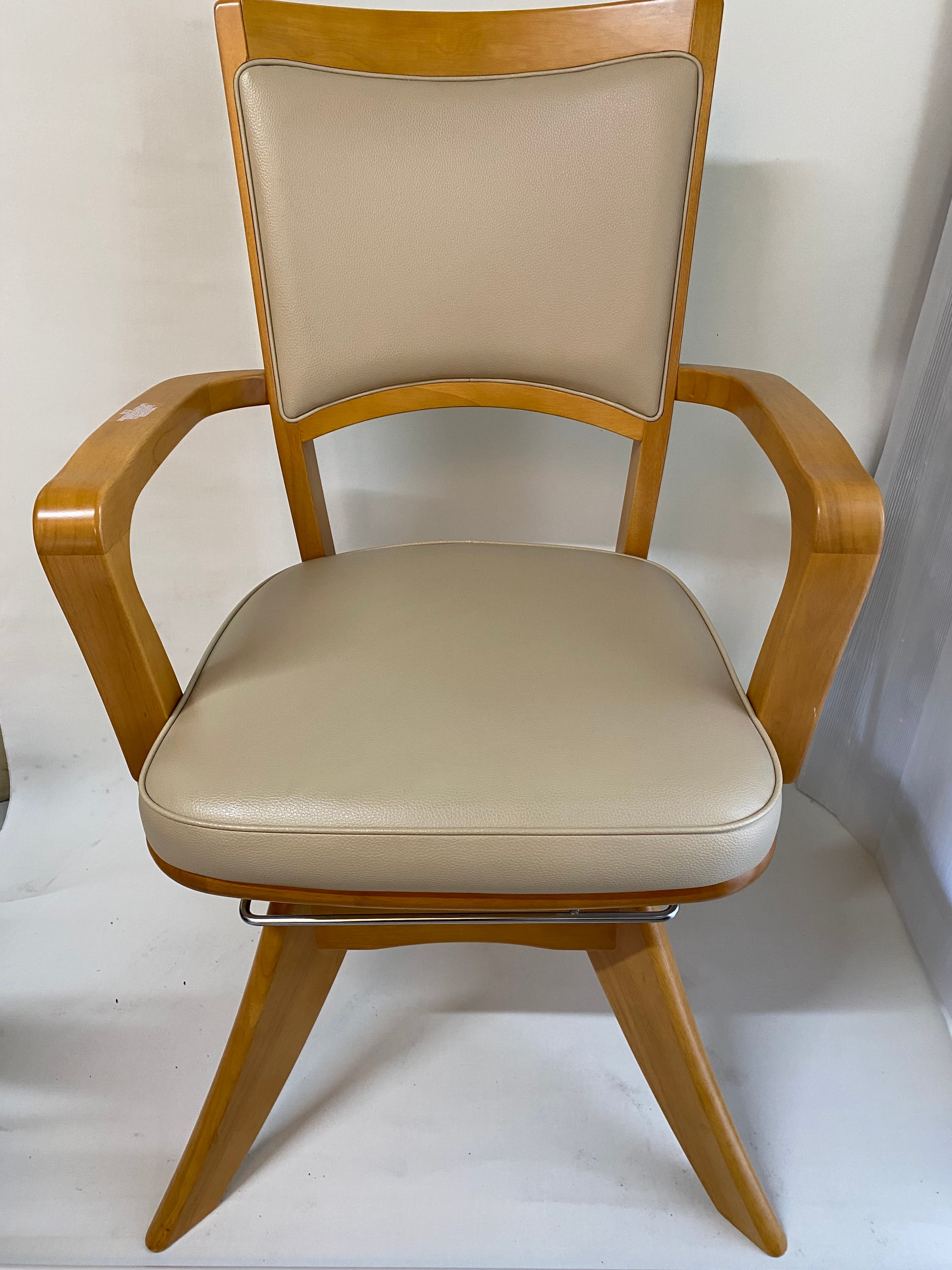 PTC-18 ピタットチェア20 ナチュラル 標準座面 右レバー ランクC