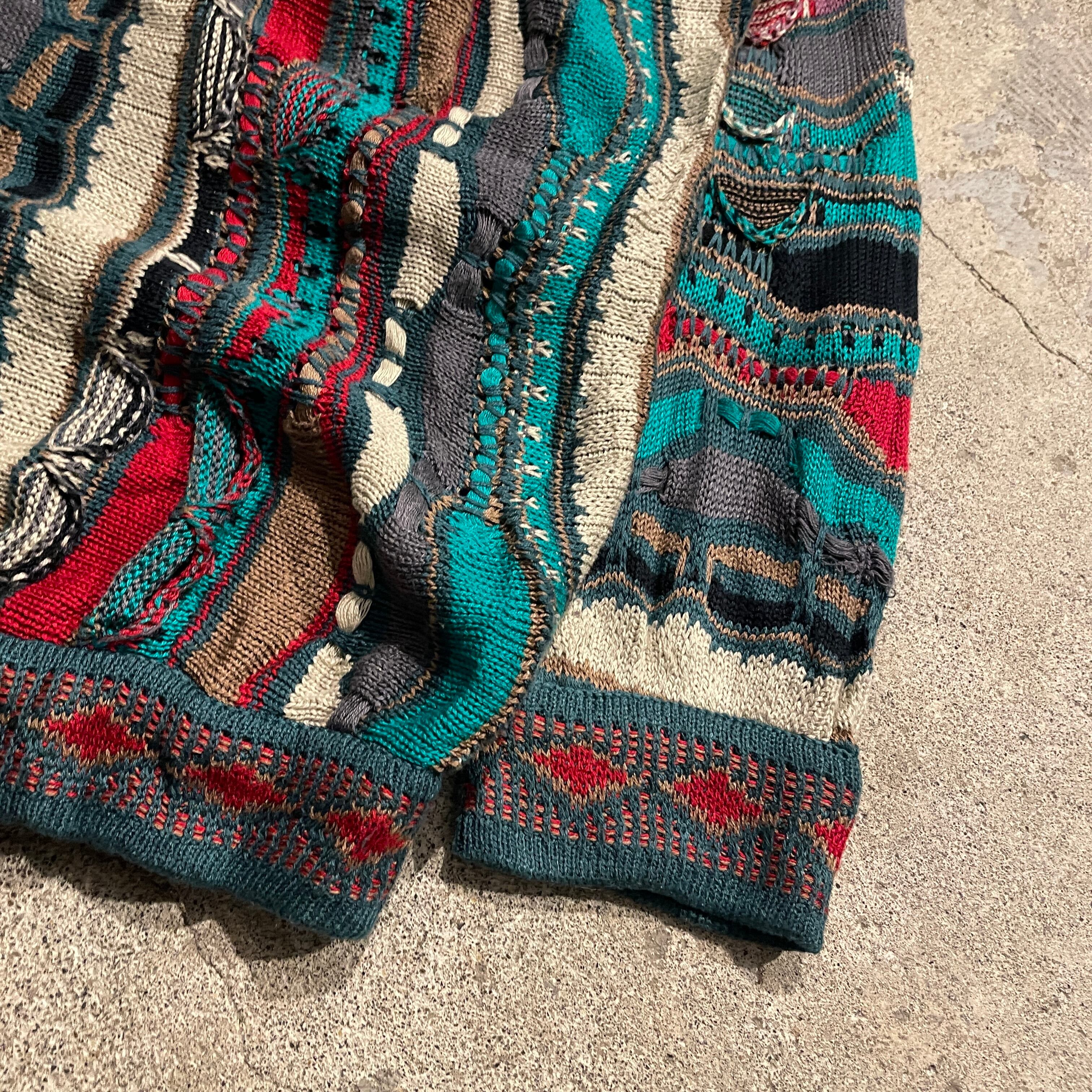 傑作special】90's~ COOGI 3D Knit Multi Pattern | 下北沢SPiKe＆SPiCe