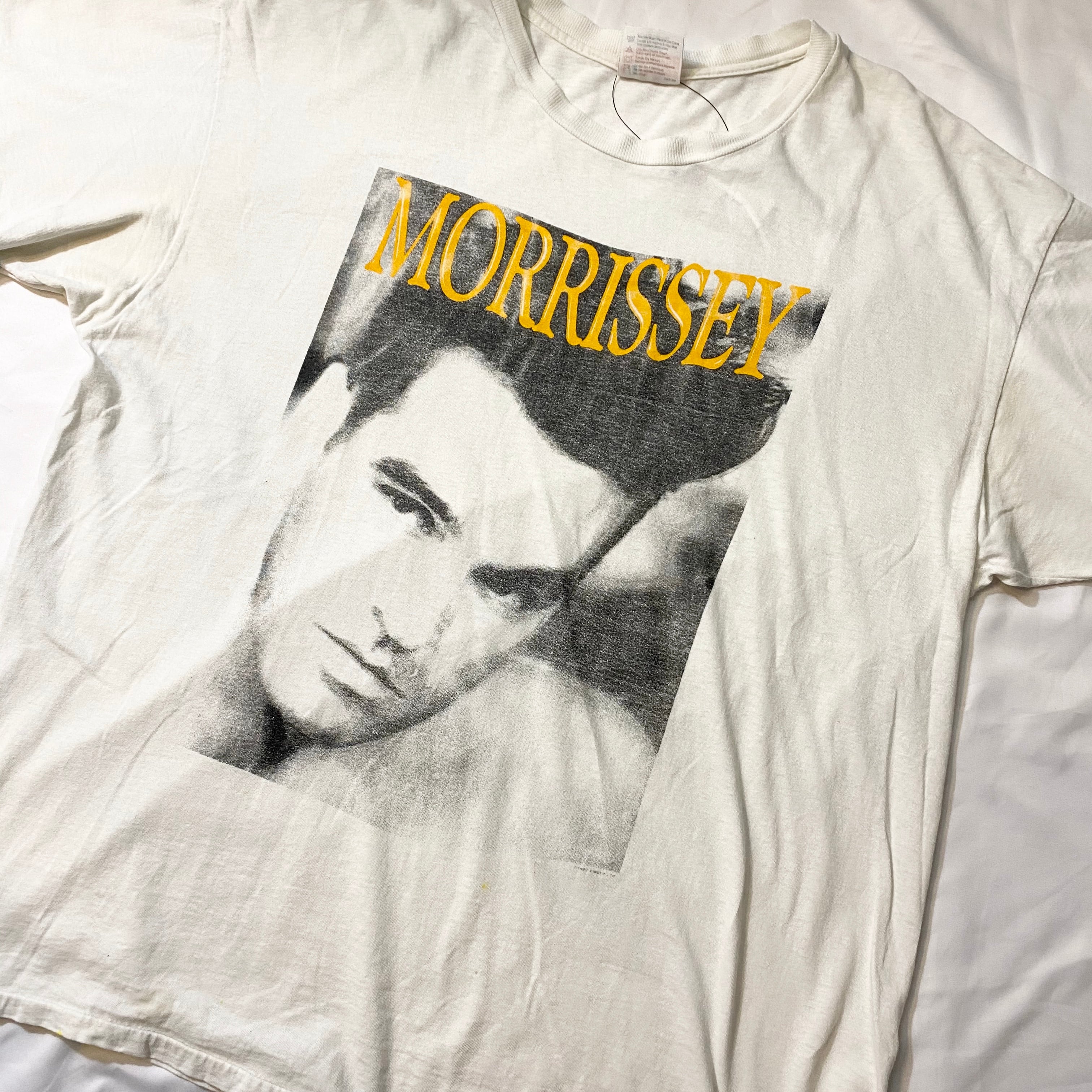vintage 1991's MORRISSEY photo print music tee | NOIR ONLINE