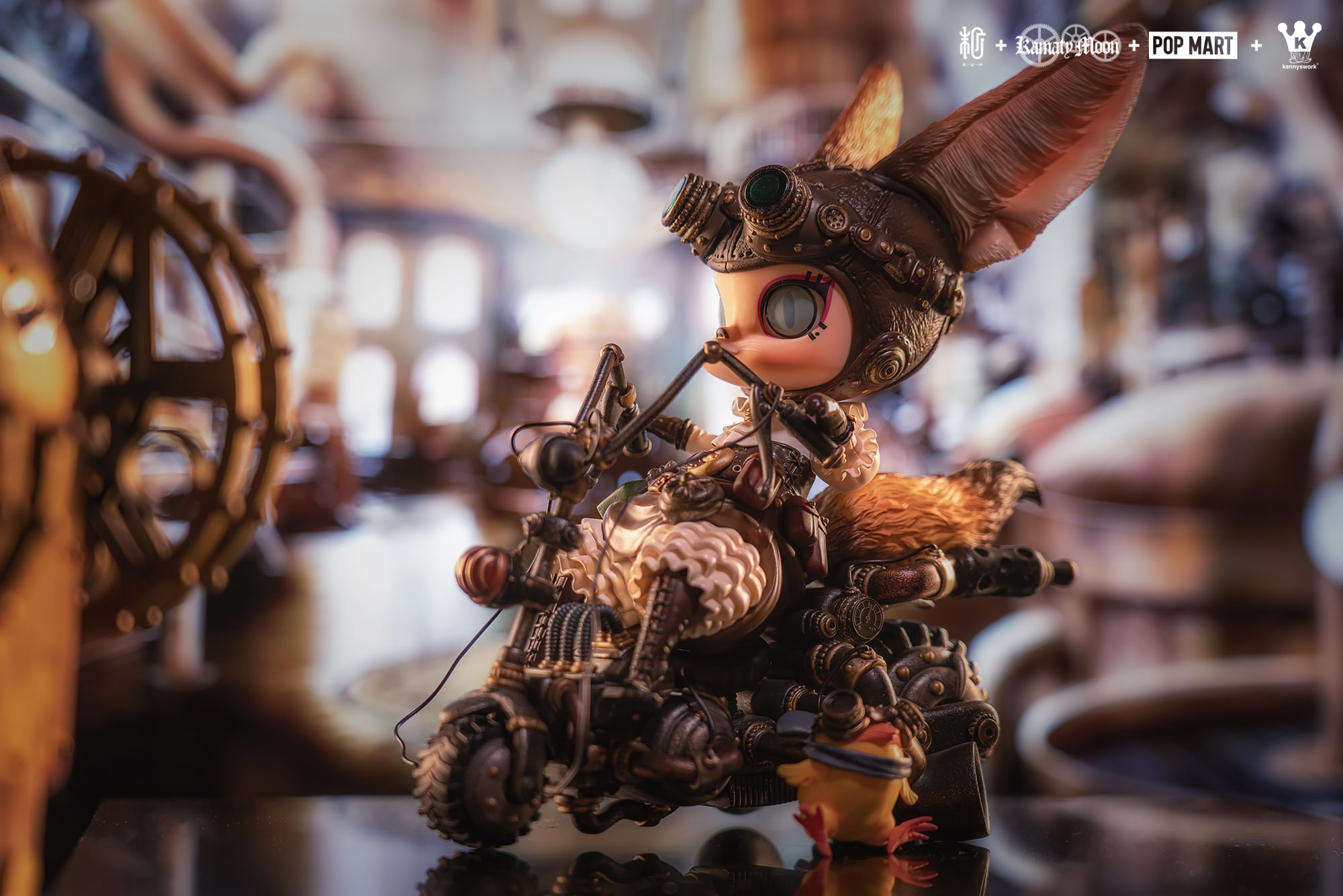 Steampunk Bike Lovely Molly 限定収蔵版｜鎌田光司×Kenny Wong | sumart